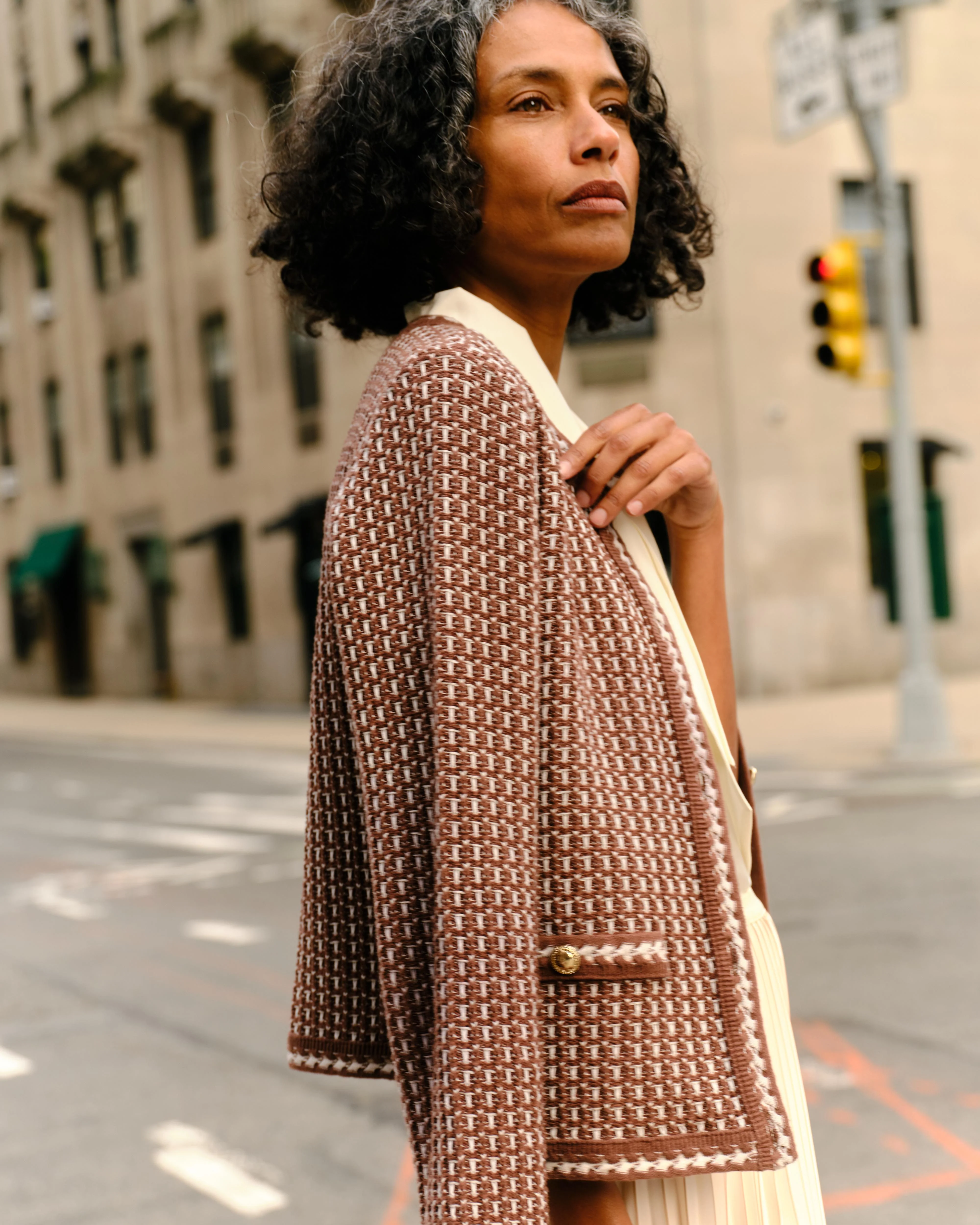 Cartolina Evelyn Long Sleeve Cardigan - Image 3