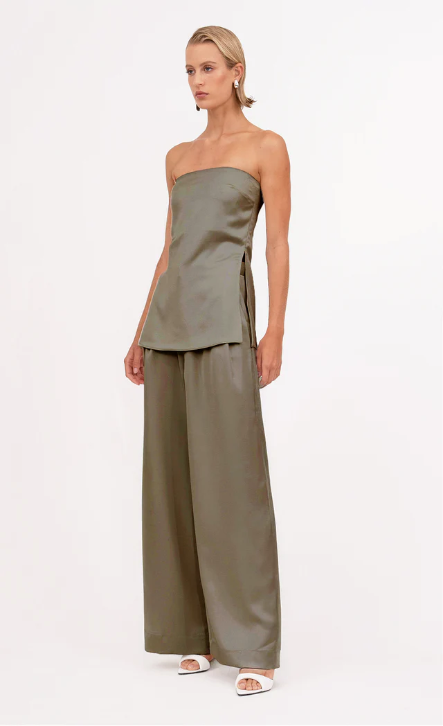 Nonchalant Label Veronica Top - Moss - Image 2