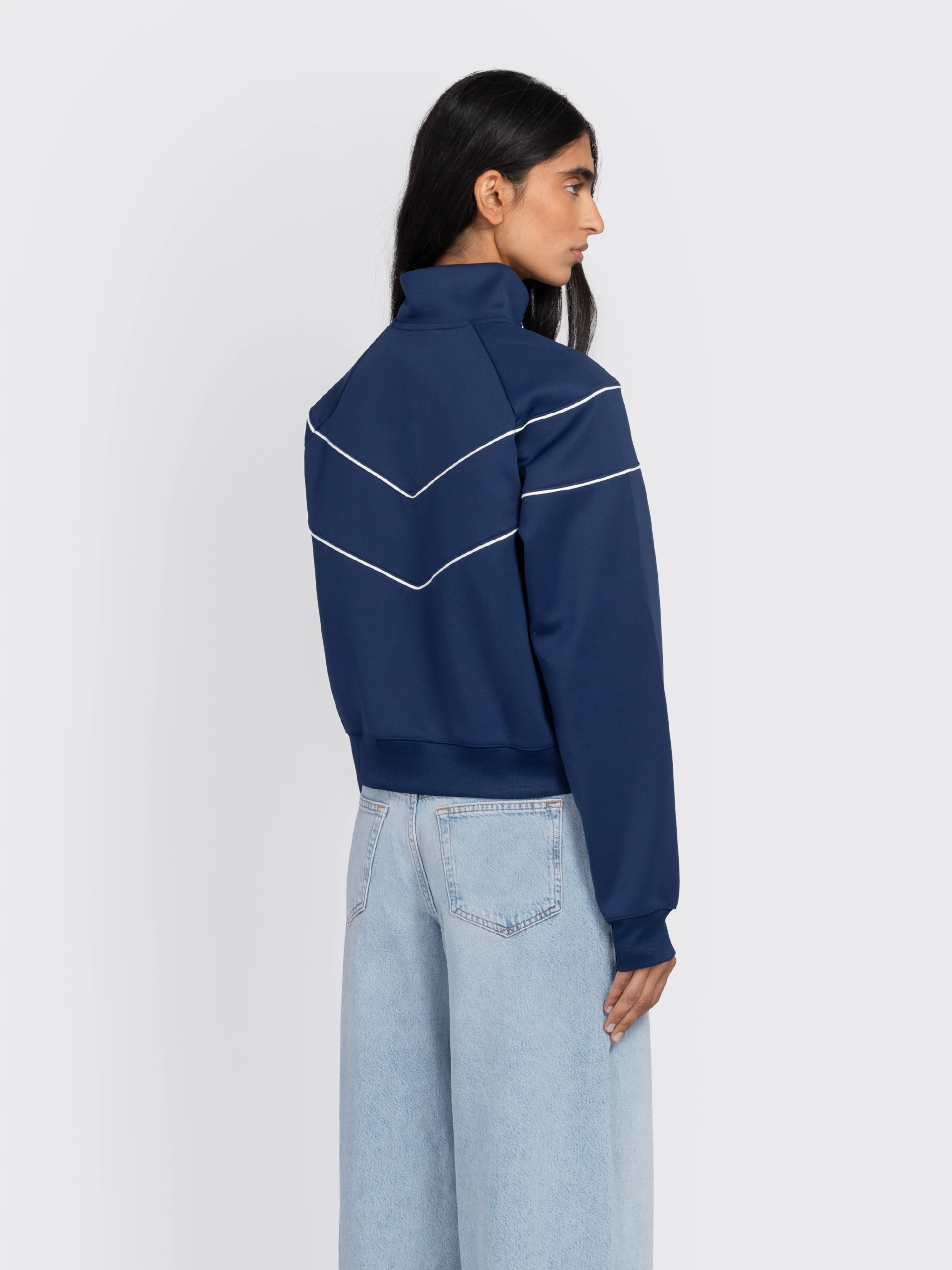 Nike Windrunner Knit Jacket - Navy - Image 3