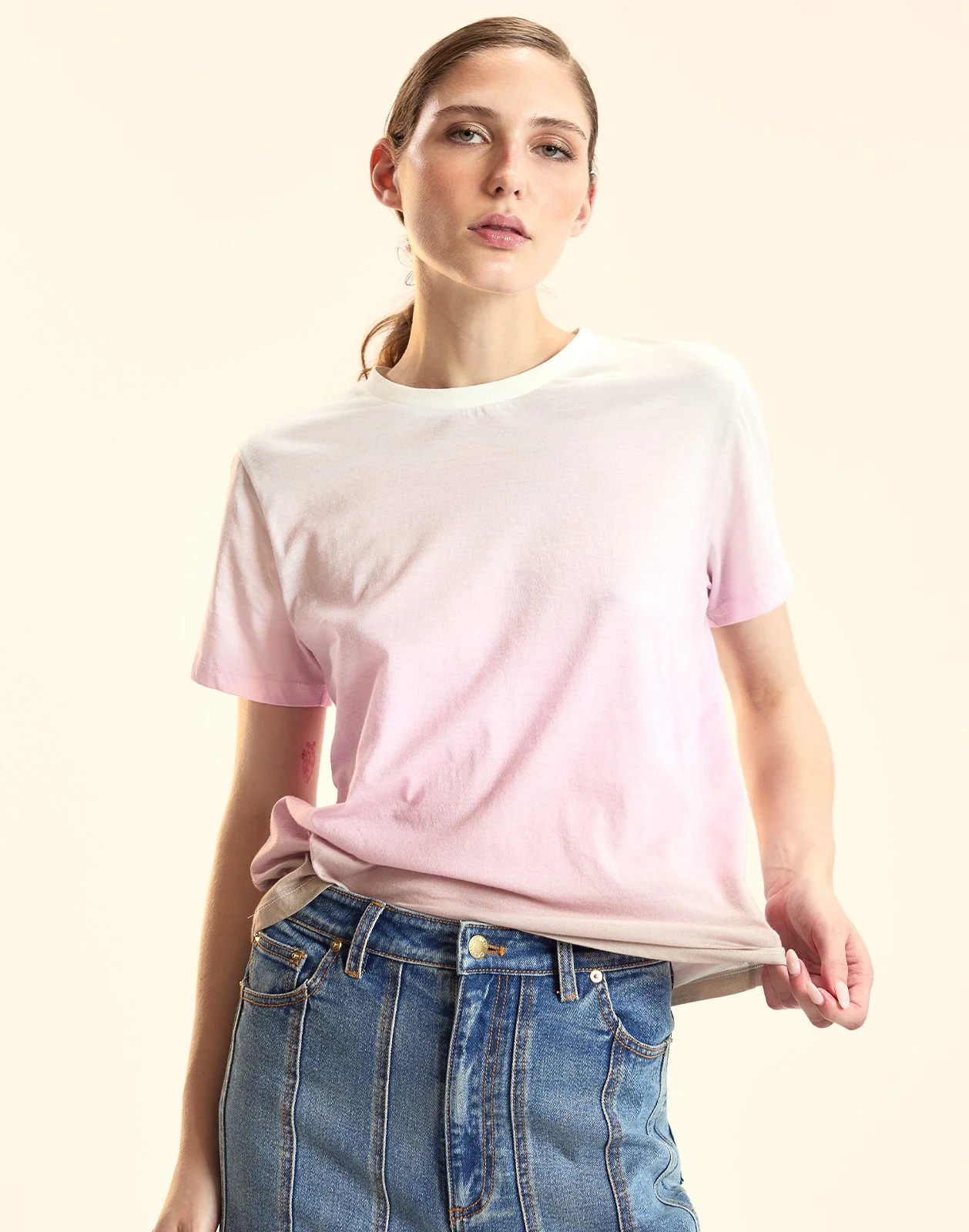 Cynthia Rowley Everyday Tee - PNKGRD - Image 2