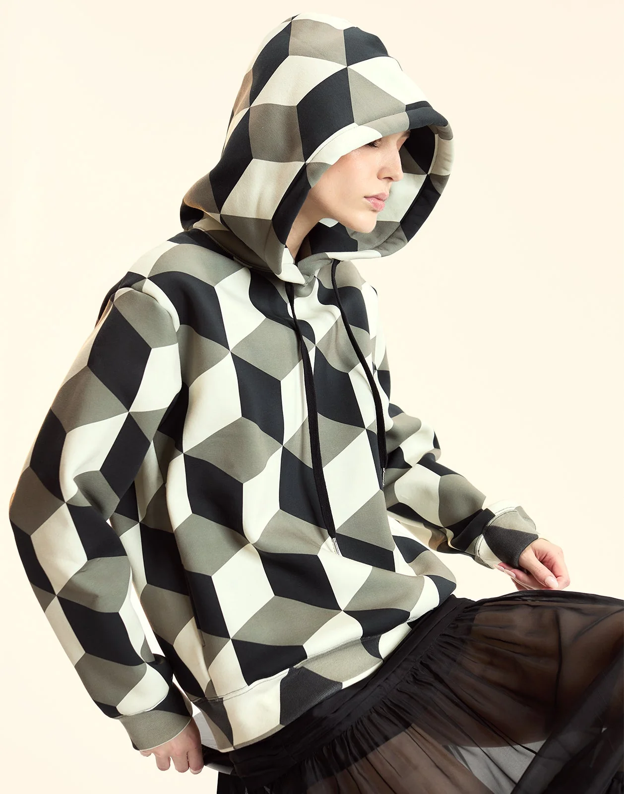 Cynthia Rowley The Illusion Hoodie Hoodie - Image 2