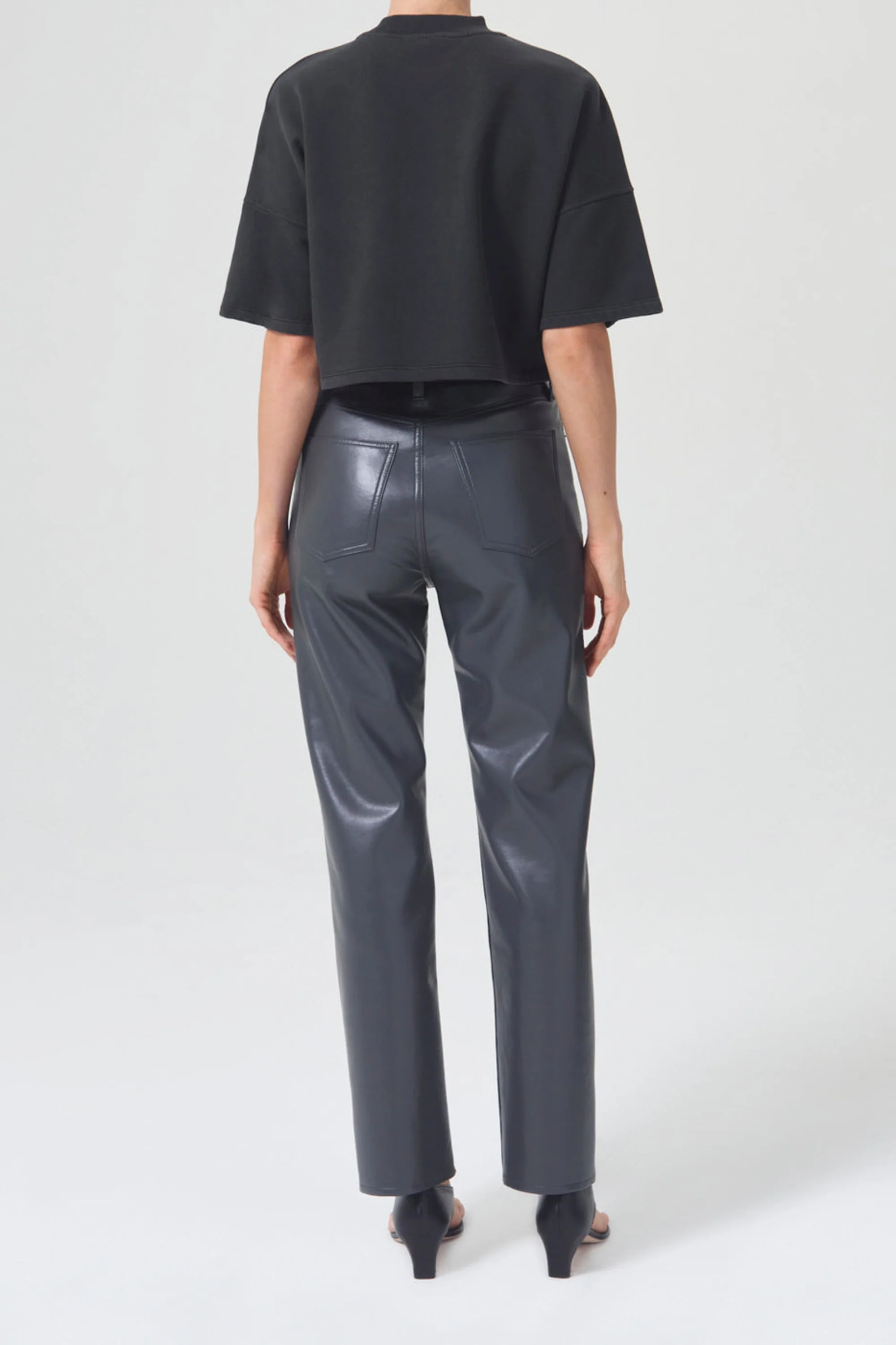 AGOLDE Reed Fleece Tee - Image 4