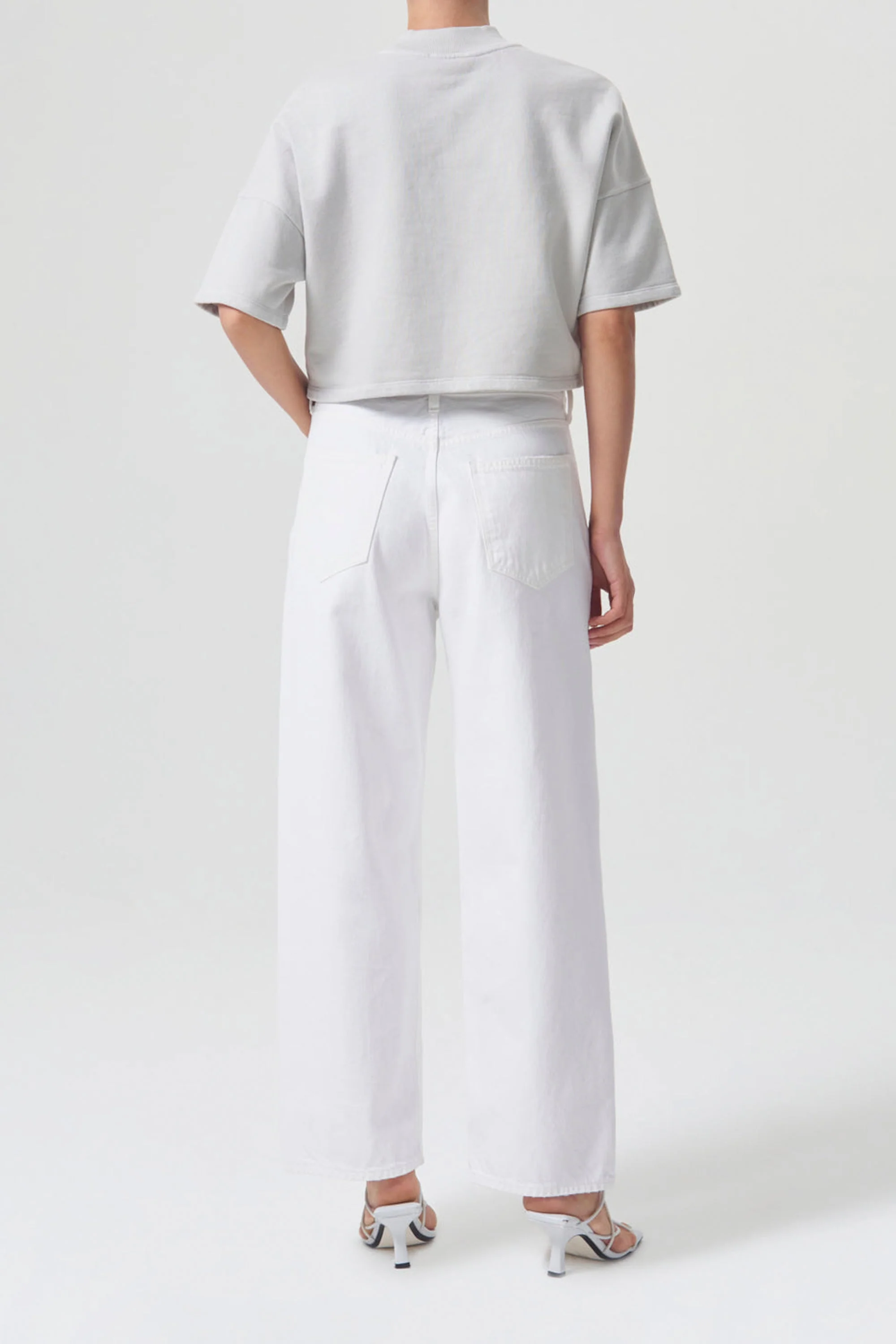 AGOLDE Reed Fleece Tee - Image 9