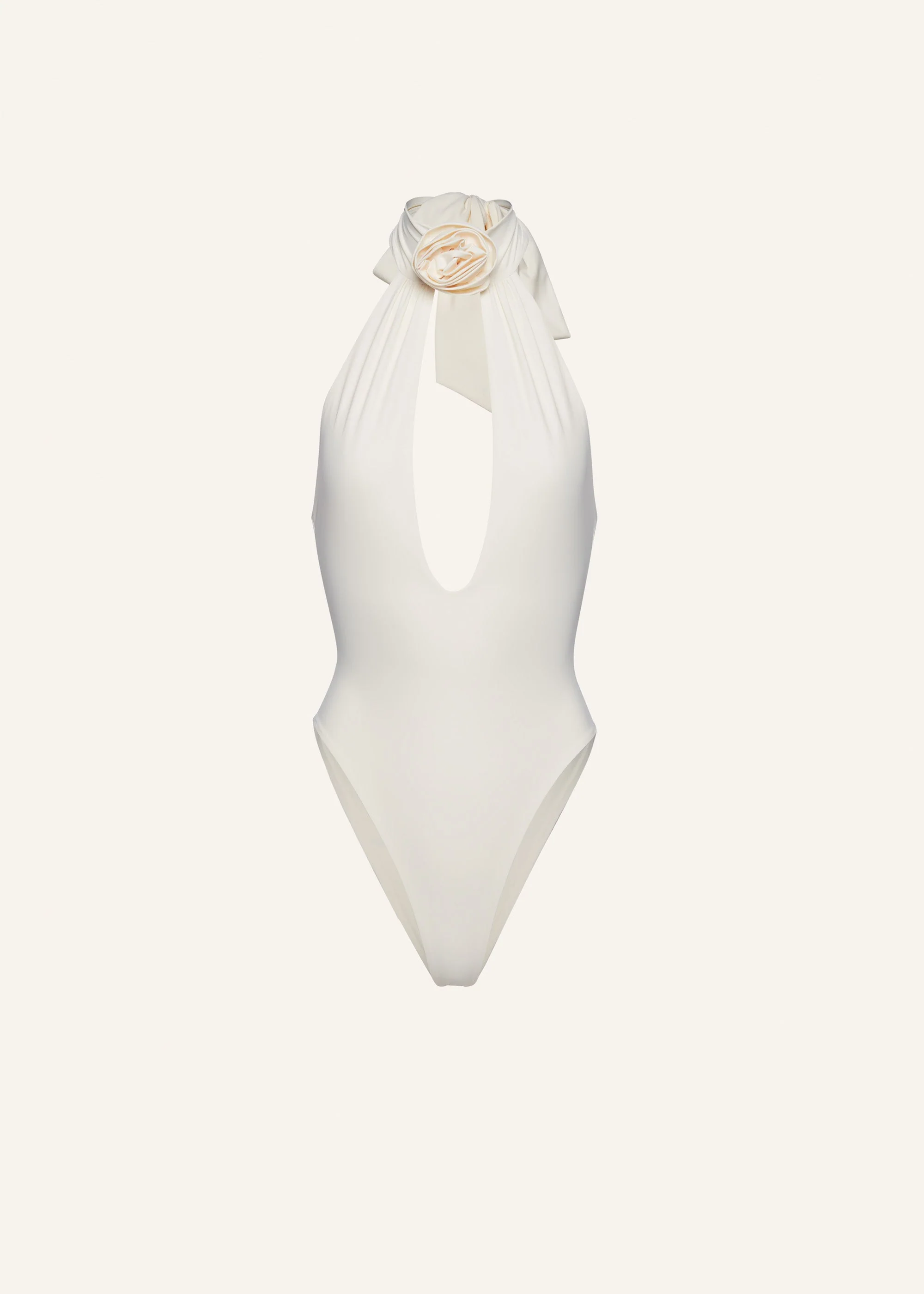 Magda Butrym RE24 Swimsuit 01 - Cream - Image 6
