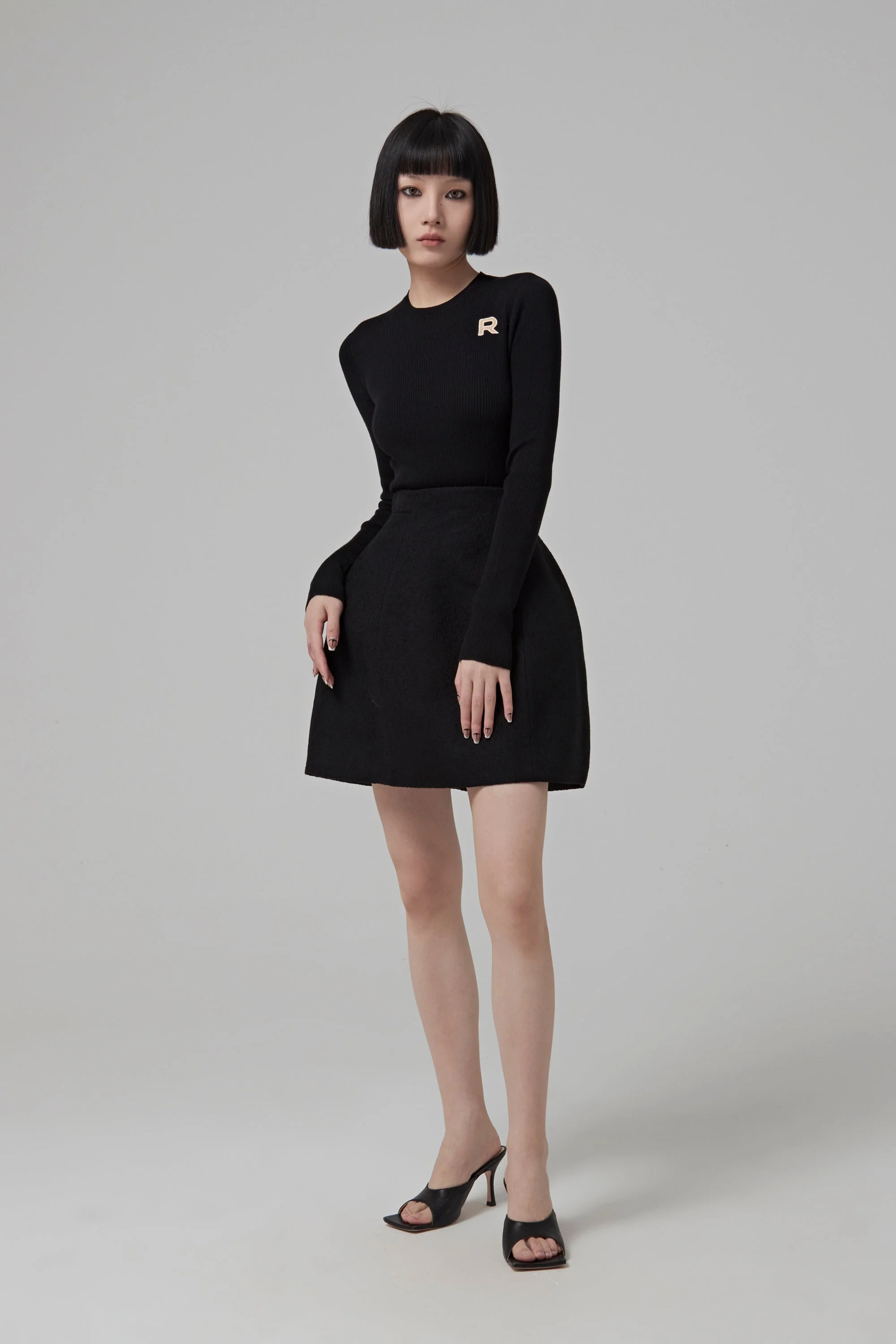 Rochas Skirt - Black - Image 3