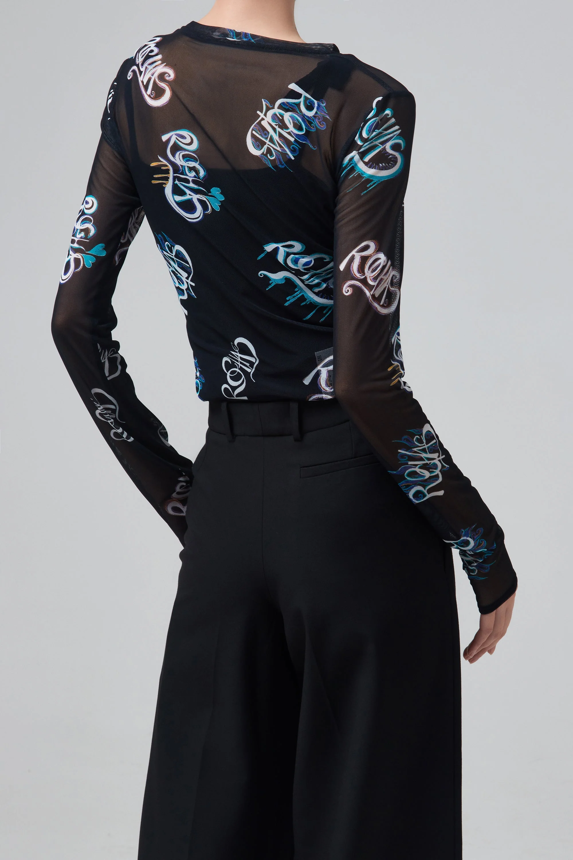 Rochas T-Shirt - Black - Image 3