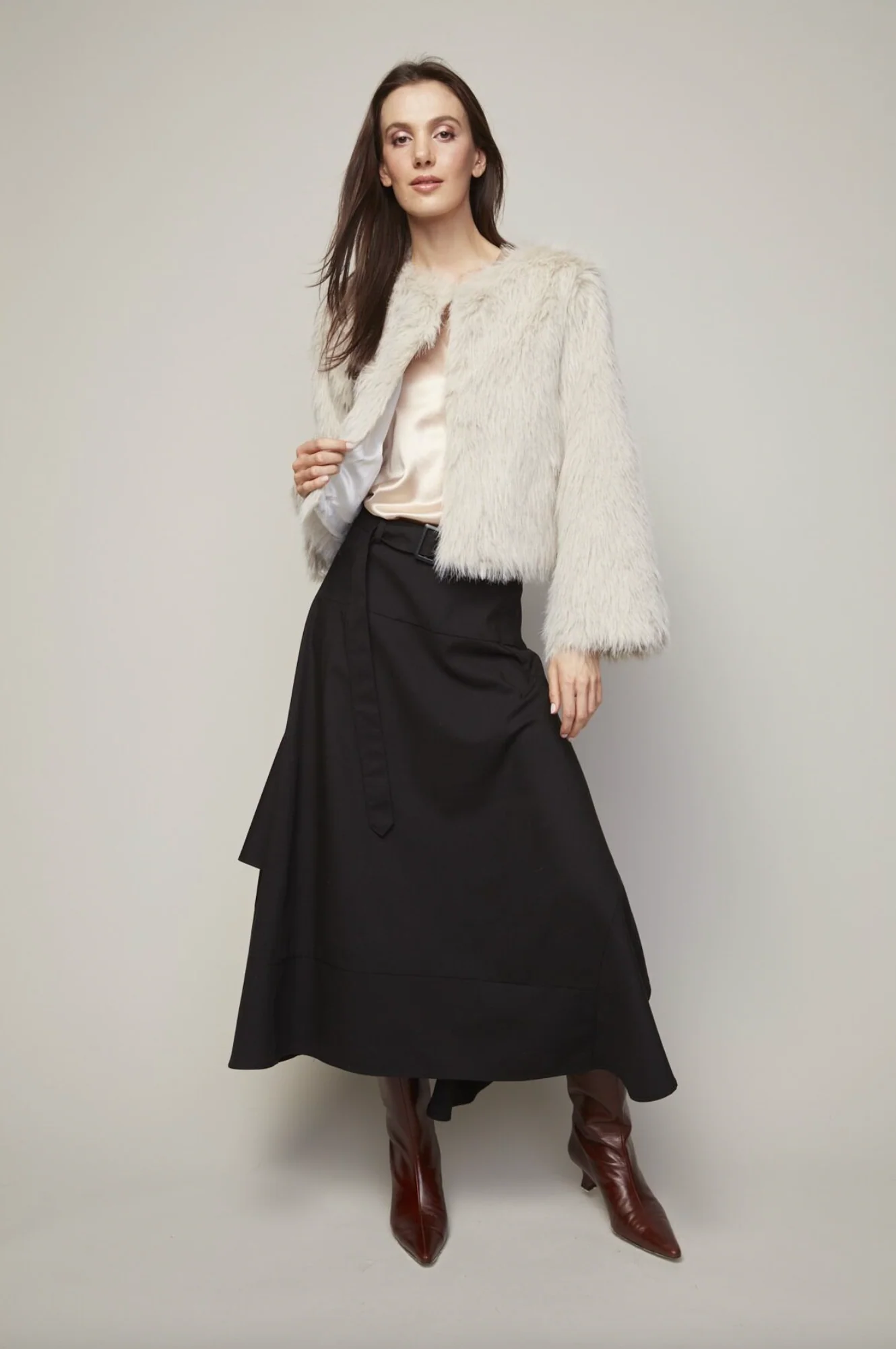 Adroit Blaine Faux Fur Jacket - Image 3