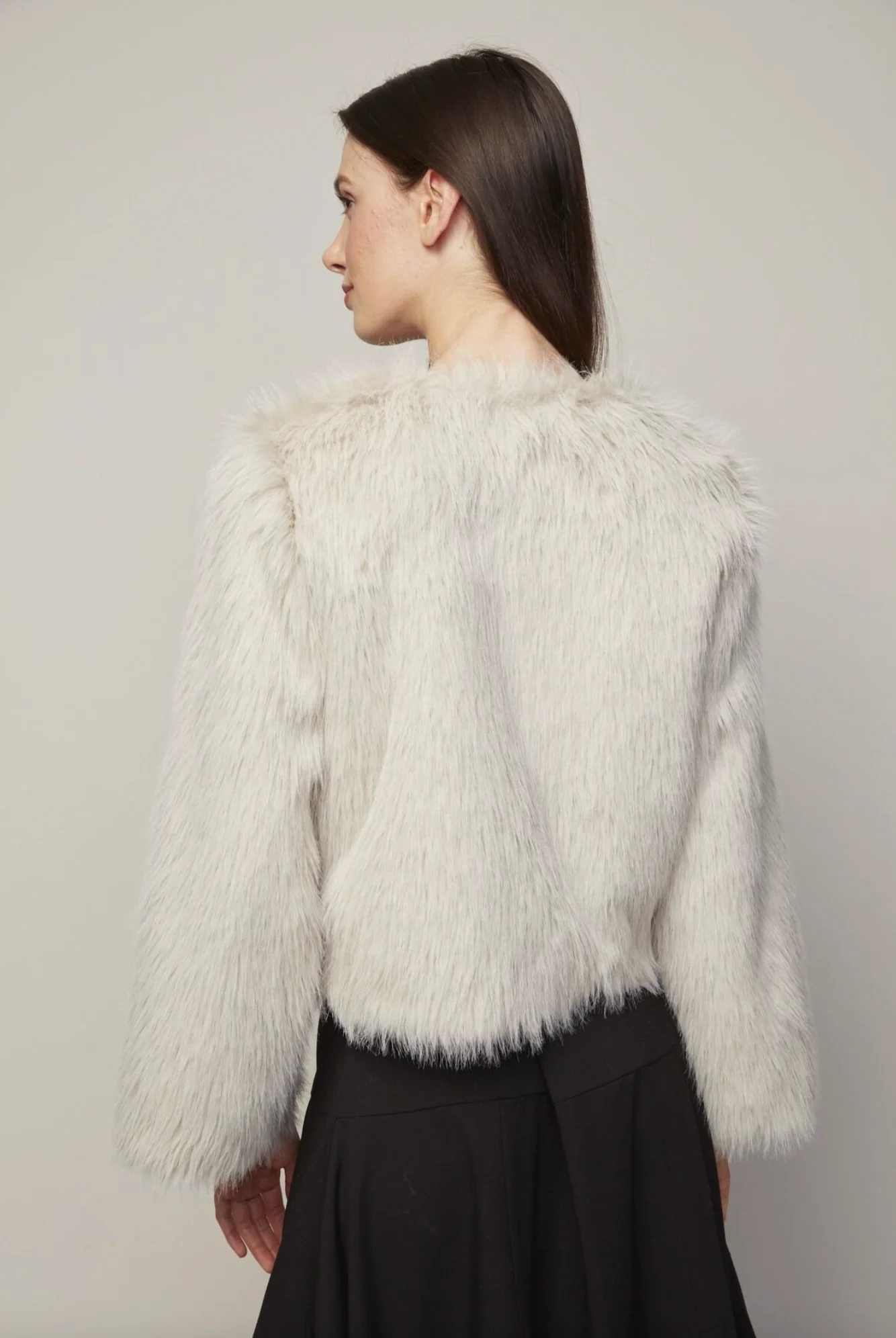 Adroit Blaine Faux Fur Jacket - Image 8