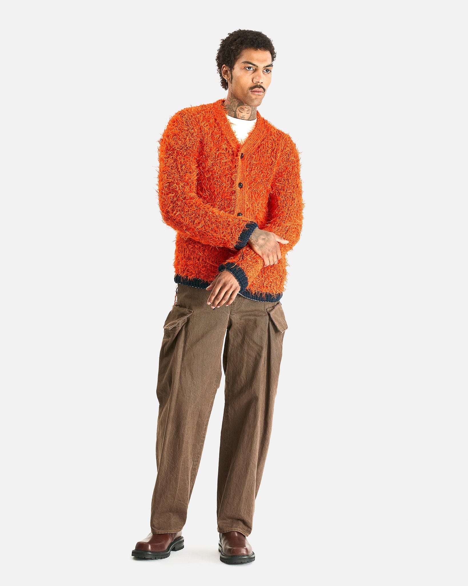 sacai Furry Knit Cardigan - Image 5