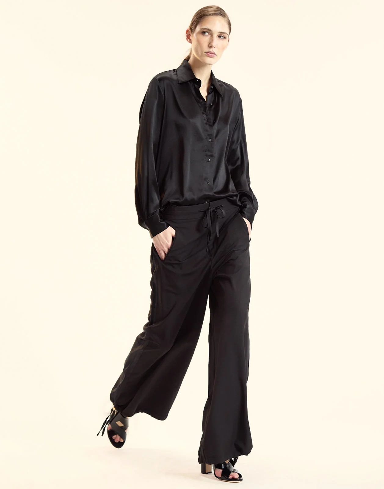 Cynthia Rowley The Tux Pant - Black - Image 2