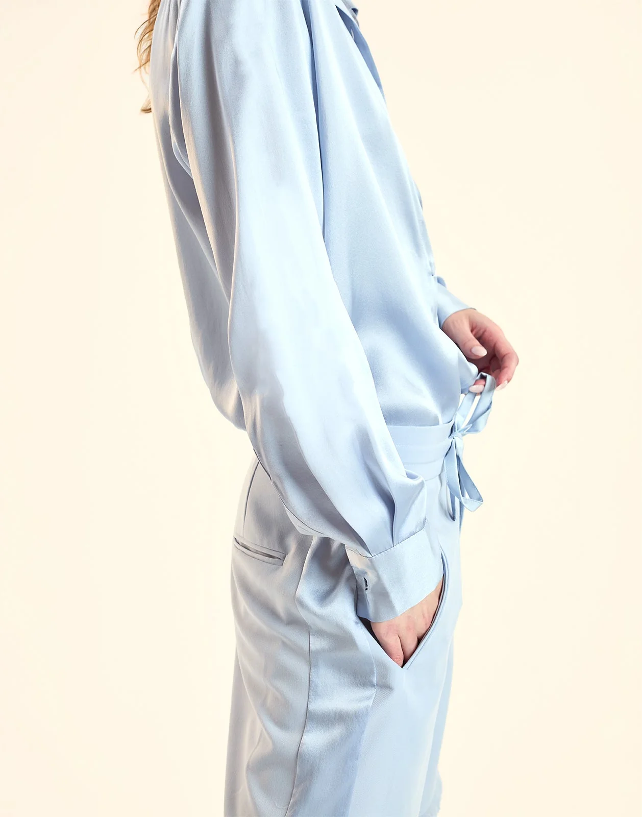 Cynthia Rowley The Tux Pant - Blue - Image 5