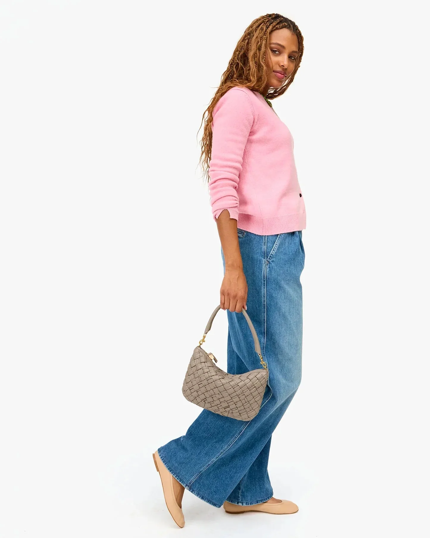 Clare V. Petit Moyen Messenger Bag - Image 4
