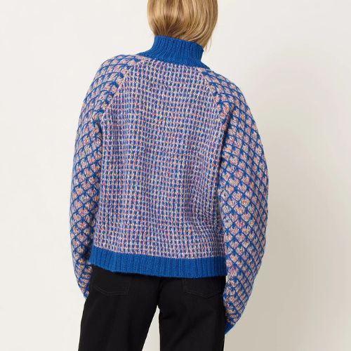 Henrik Vibskov Kimchi Cardigan - Blue Party - Image 2