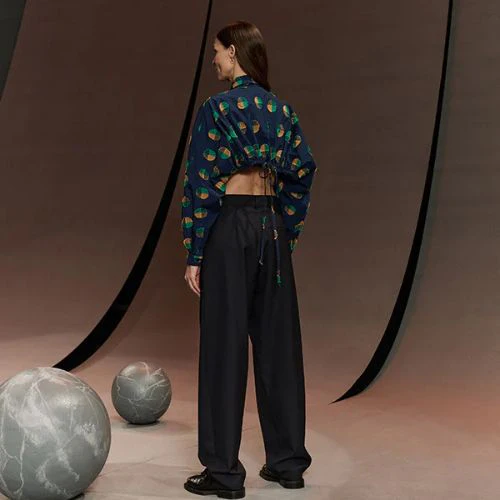 Henrik Vibskov New Golden Gate Shirt - Dots Coupe - Image 2