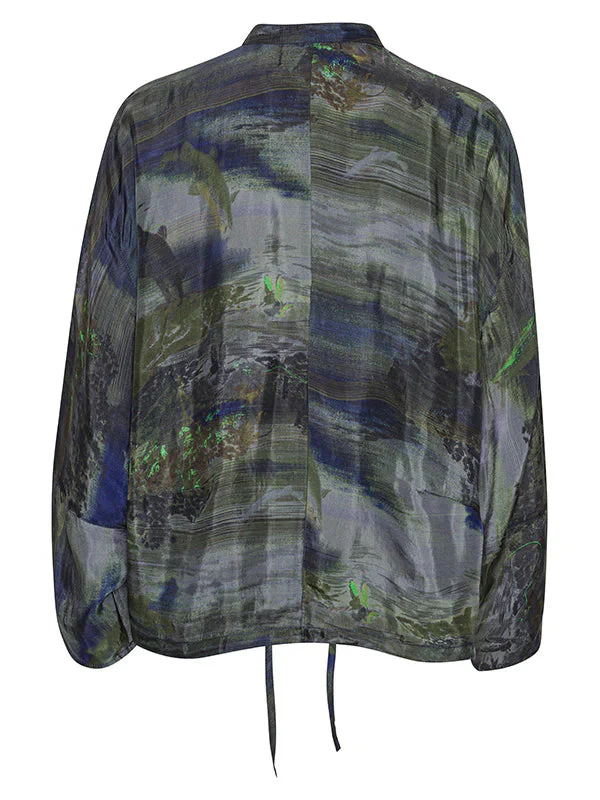 Henrik Vibskov Flat Shirt - Fishes Light - Image 4