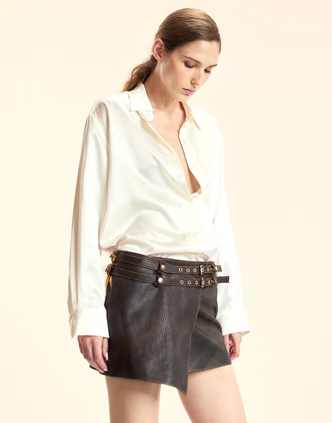 Cynthia Rowley Collectible Silk Shirt - White - Image 4