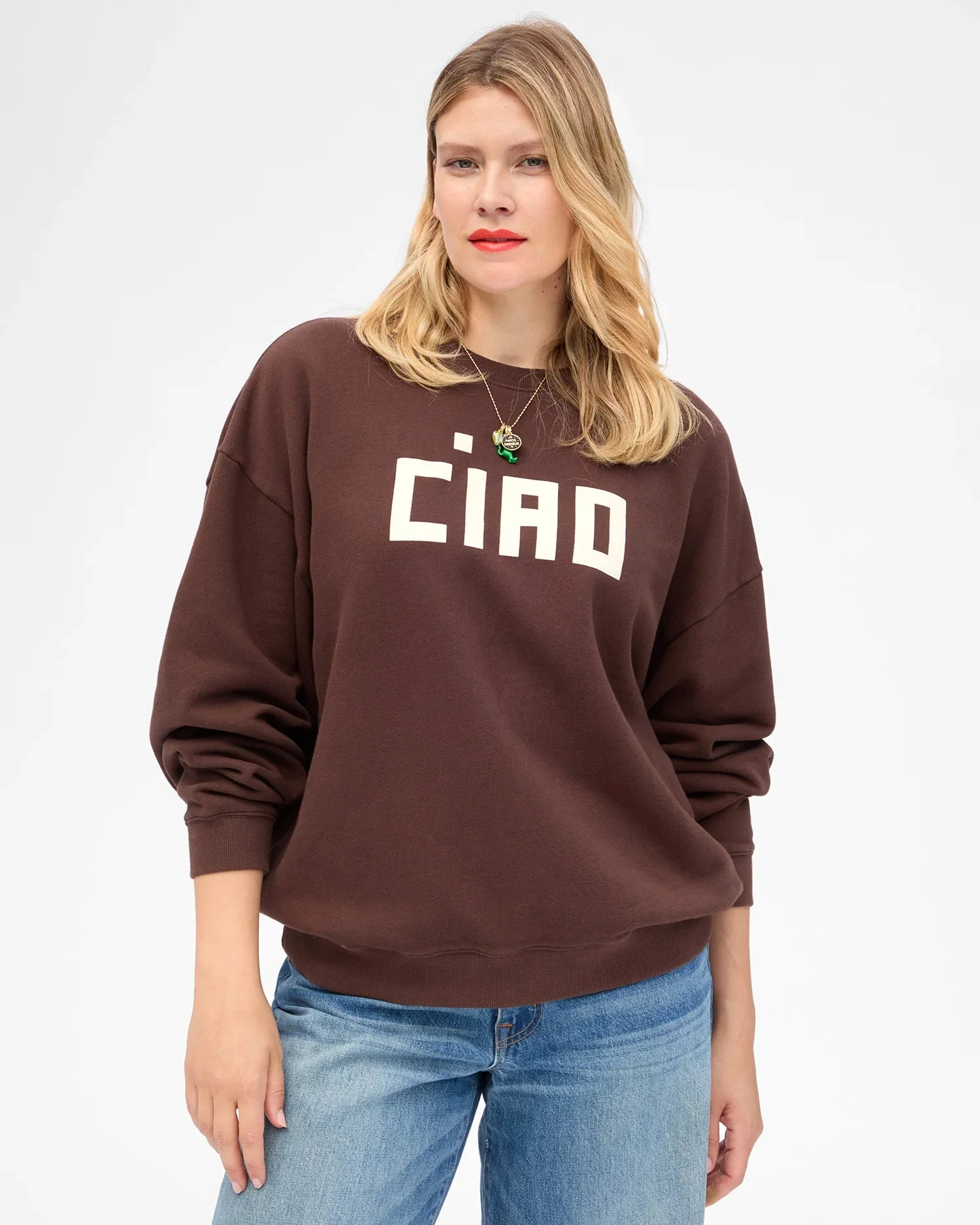 Clare V. Oversized Sweatshirt - Image 2
