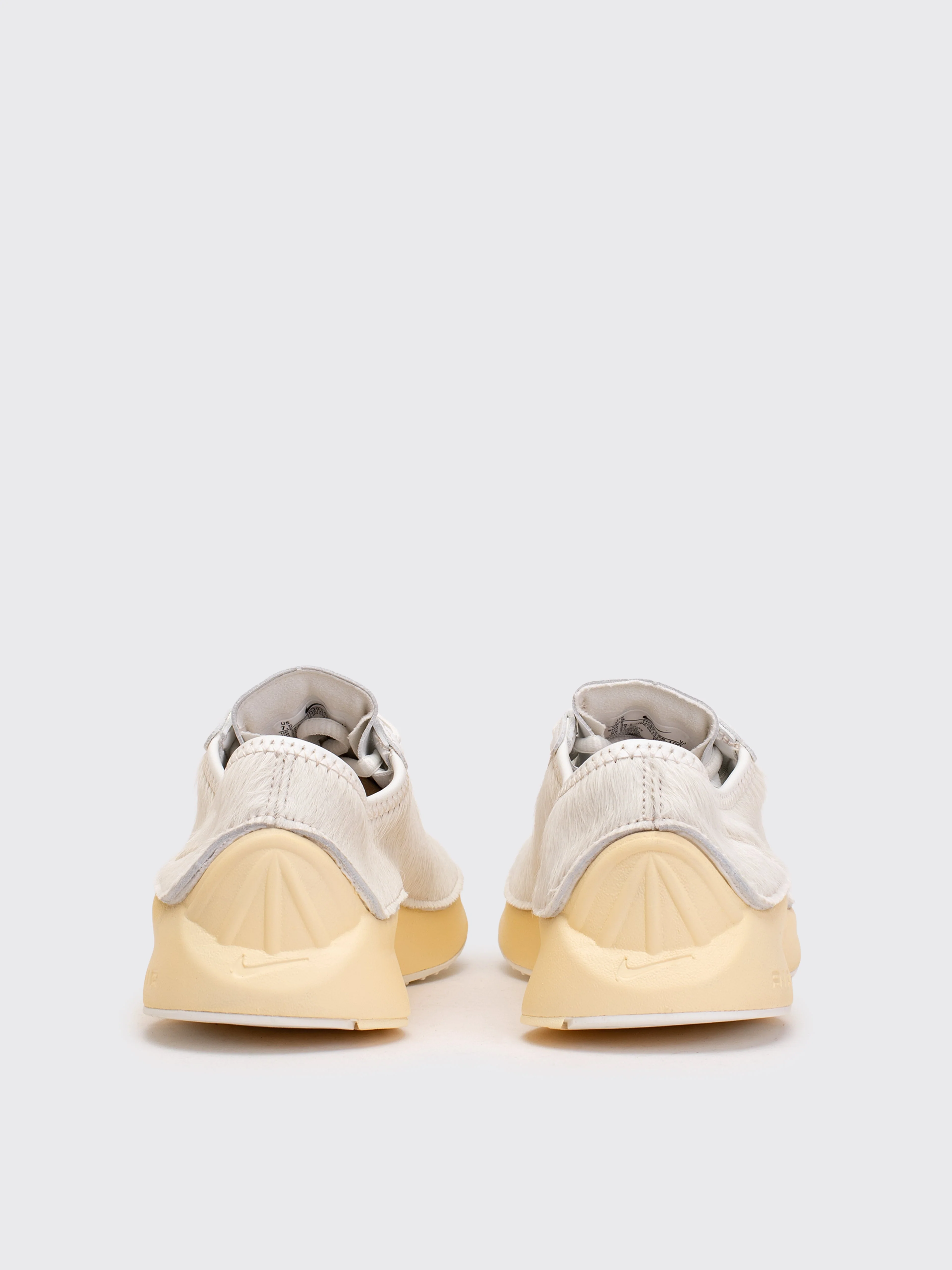 Nike Air Superfly LX Pony Hair Leather Sneakers - Sail/Muslin-Soft Yellow - Image 3