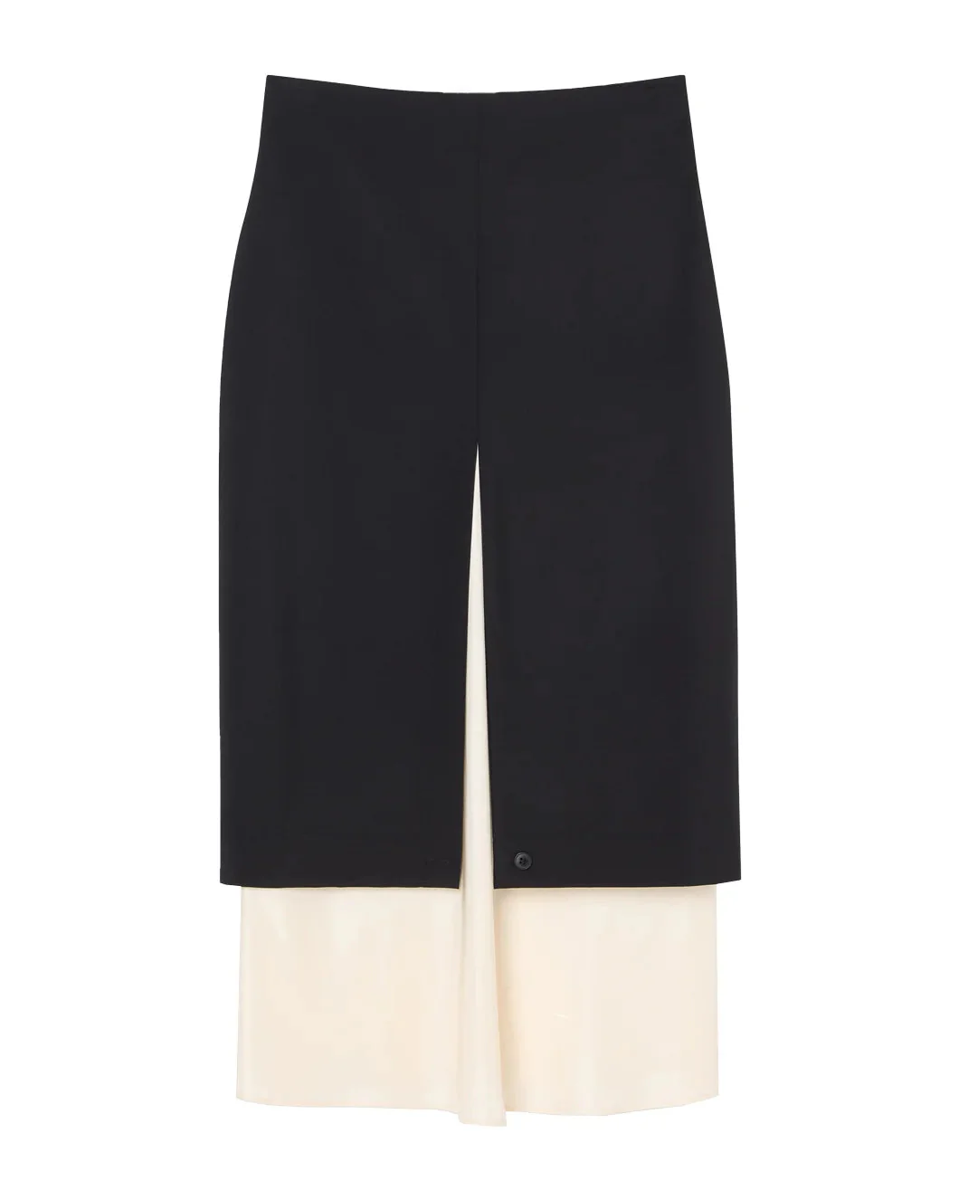 Rohe Contrast Upside-Down Skirt - Black - Image 5