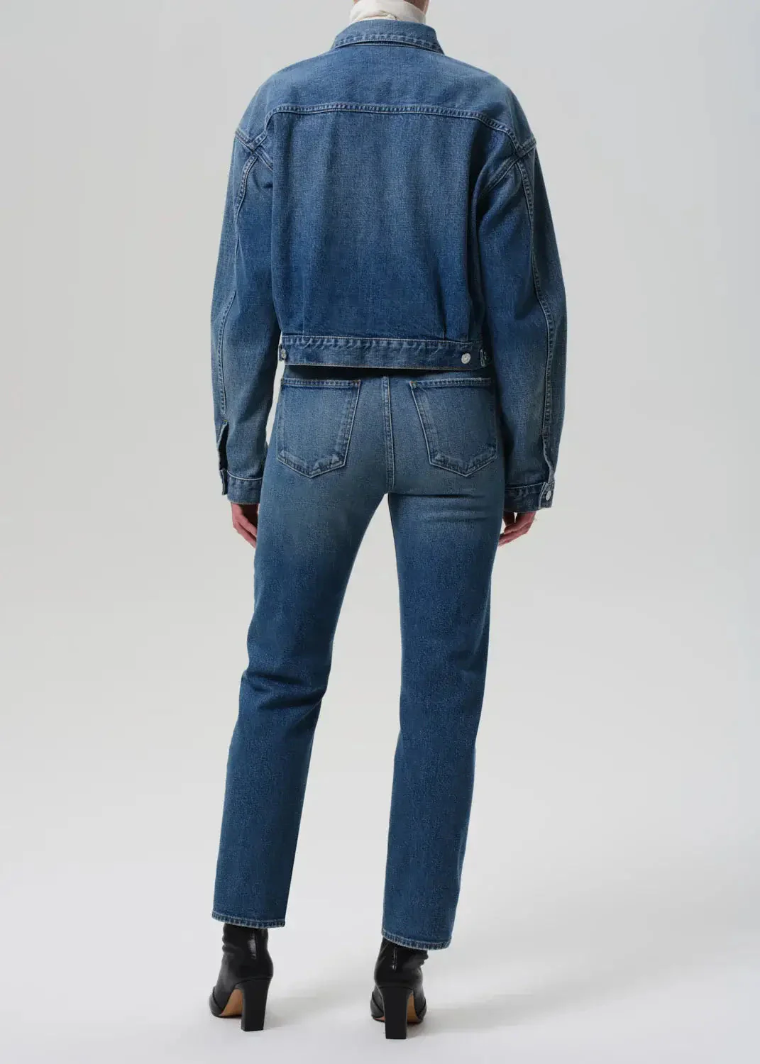 Citizens of Humanity Blaine High Rise Straight With Horsebit Jeans - Image 5