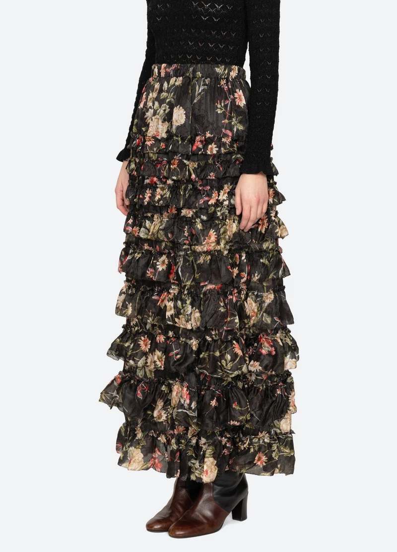 Sea NY Jolie Print Midi Skirt - Image 3
