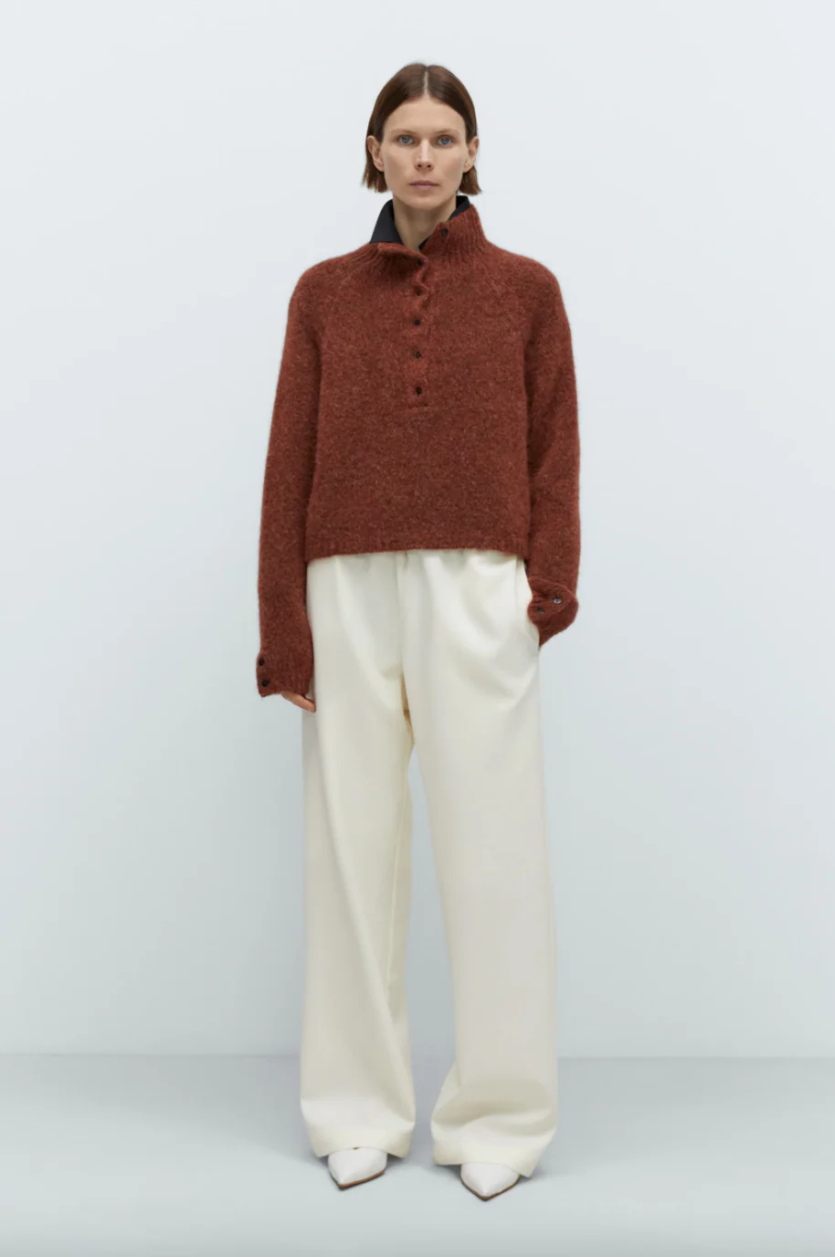 Cordera Baby Alpaca Polo Sweater - Image 2