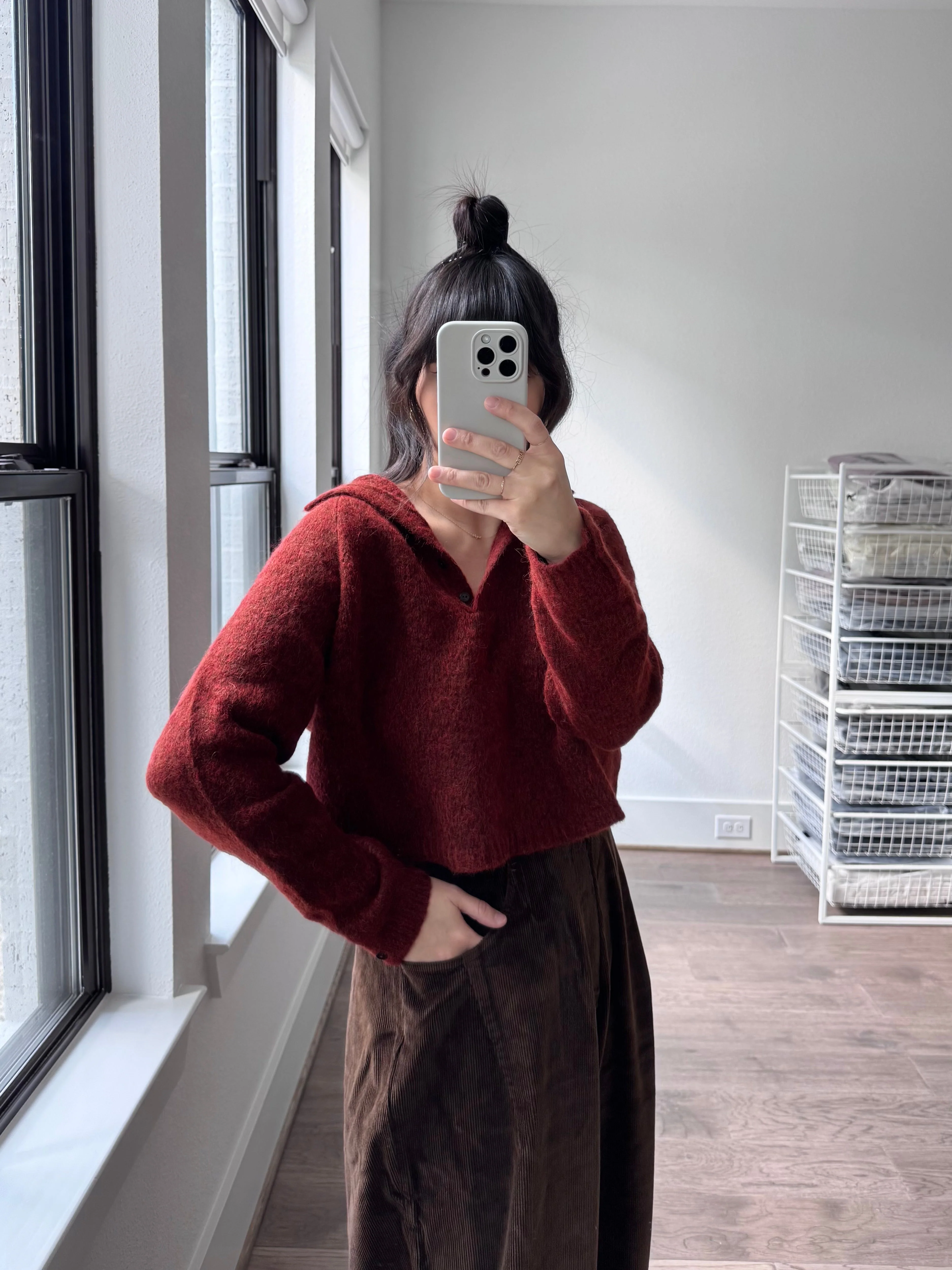 Cordera Baby Alpaca Polo Sweater - Image 6