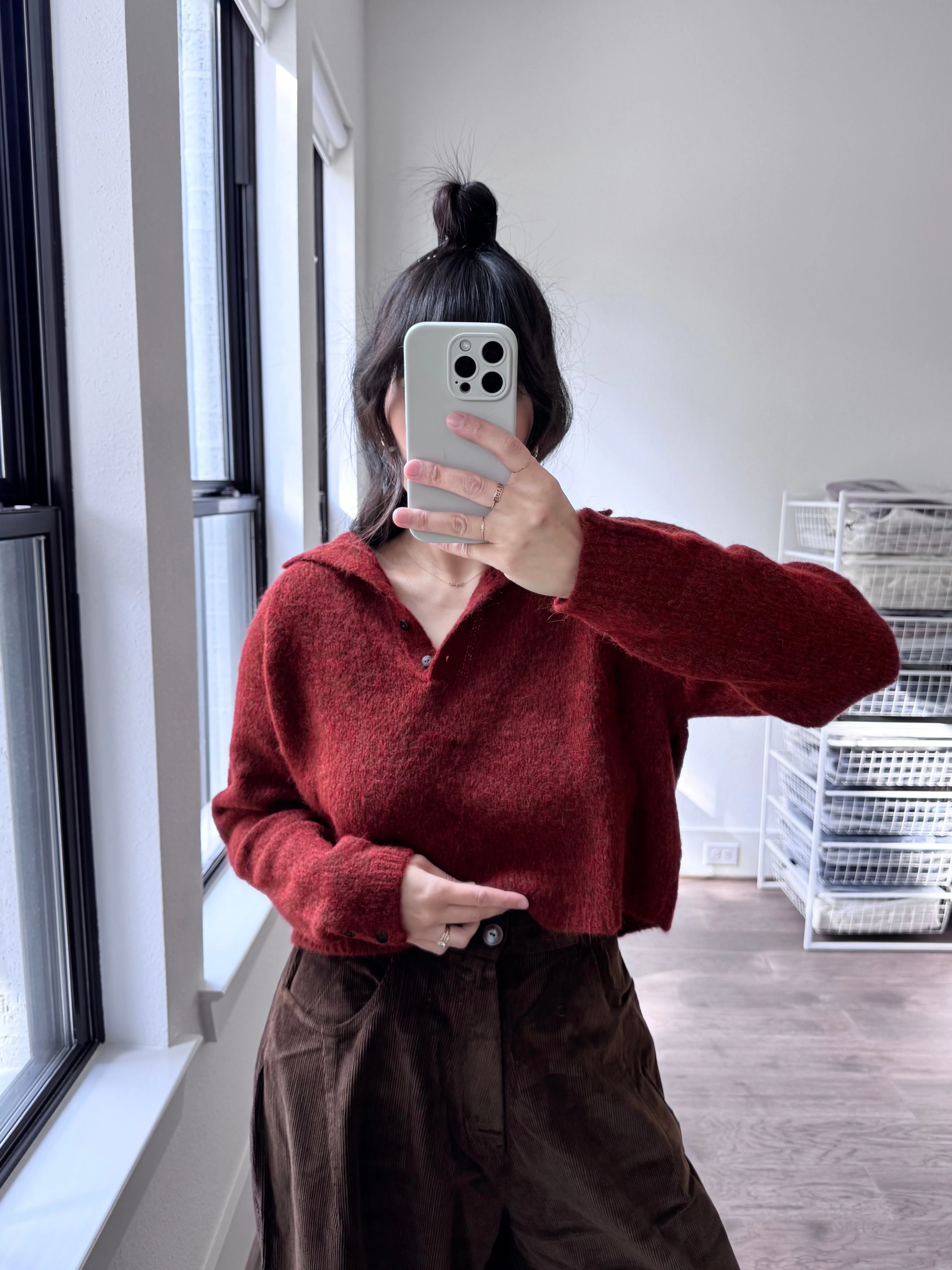 Cordera Baby Alpaca Polo Sweater - Image 8