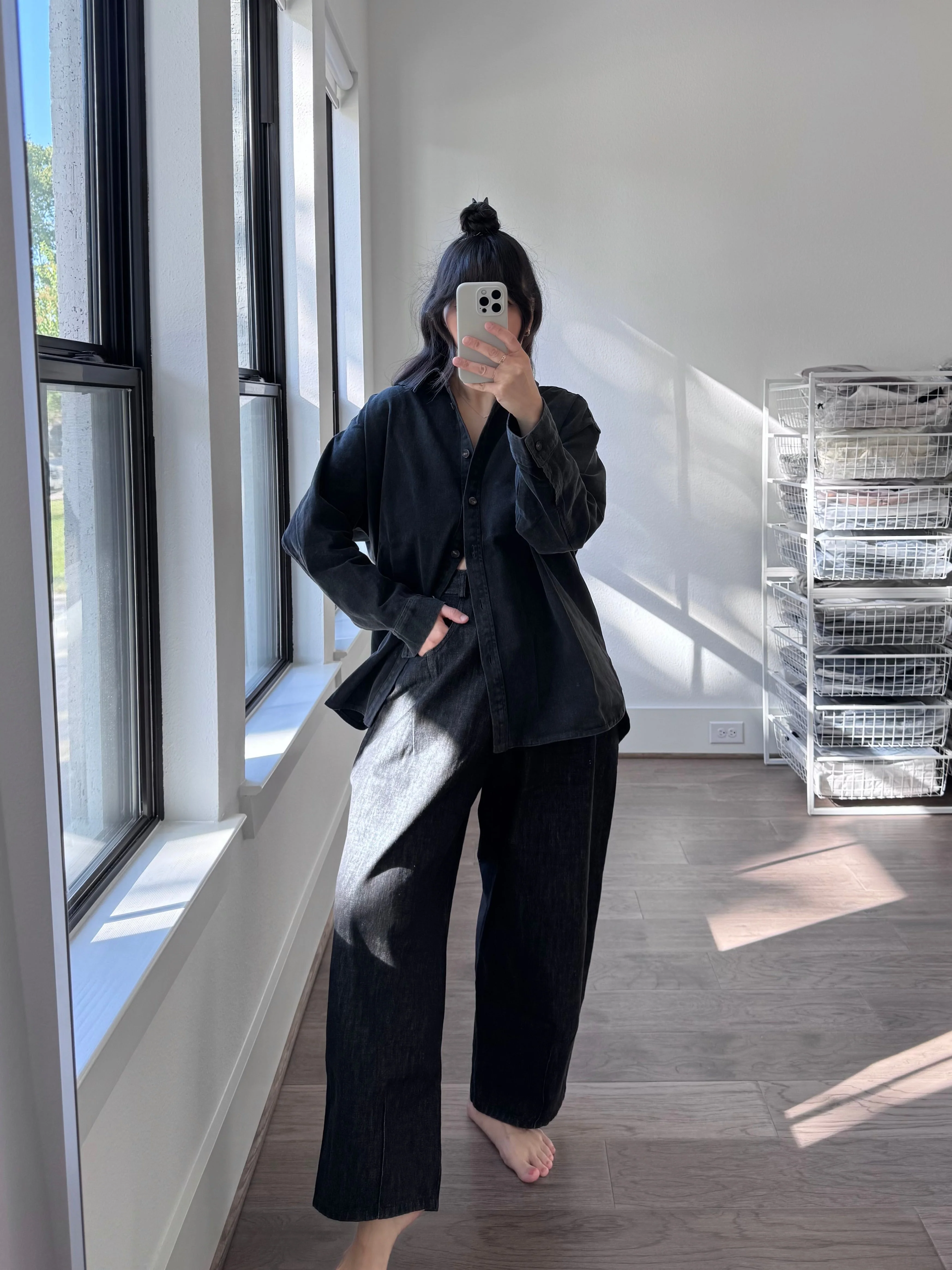Cordera Denim Baggy Pants - Image 5