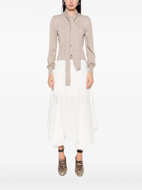 Lemaire Cardigan - Light Taupe - Image 3