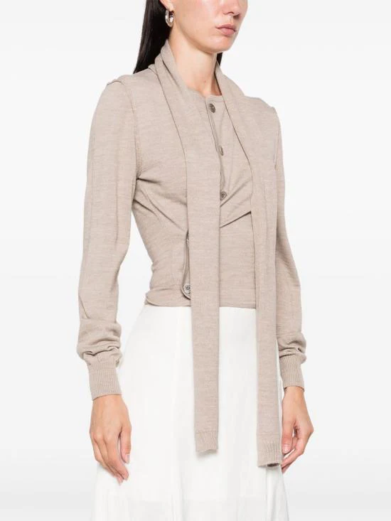 Lemaire Cardigan - Light Taupe - Image 5