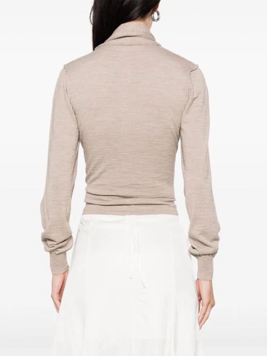 Lemaire Cardigan - Light Taupe - Image 6