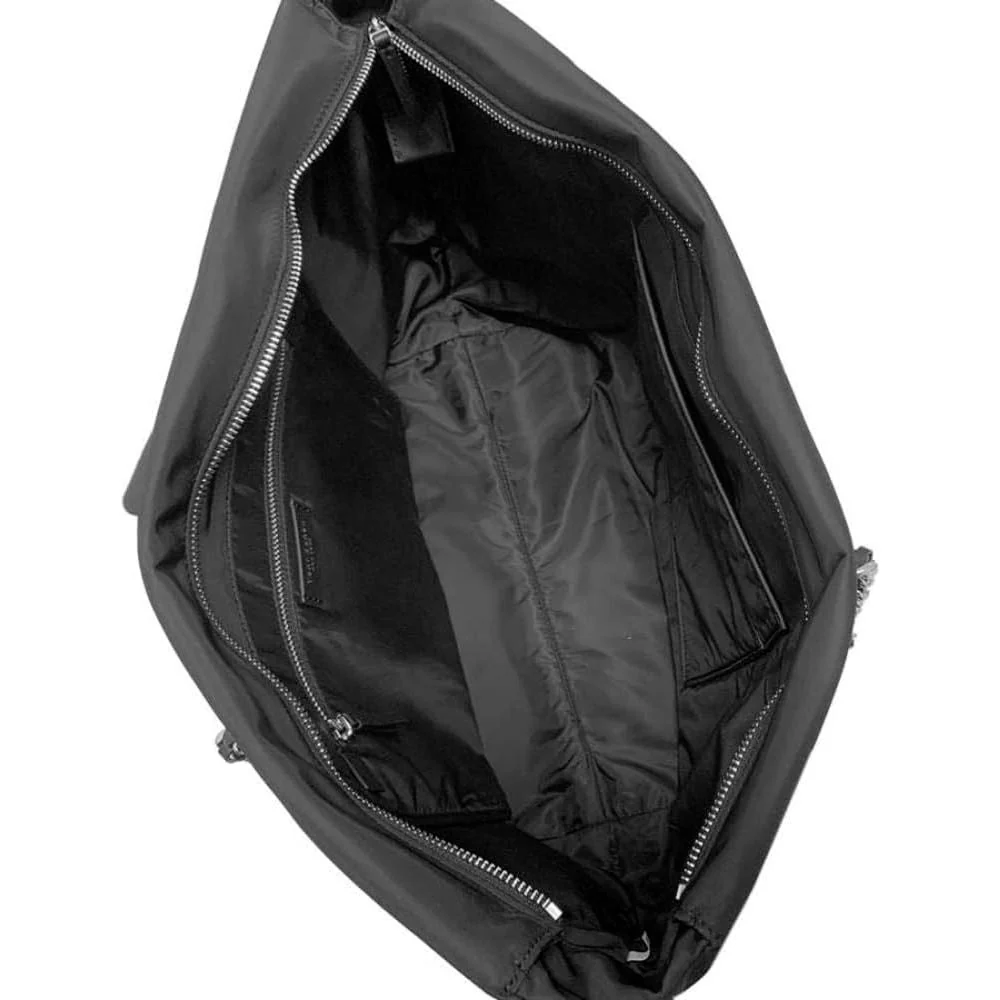 Tory Burch Ella Large Chain Tote - Black - Image 2