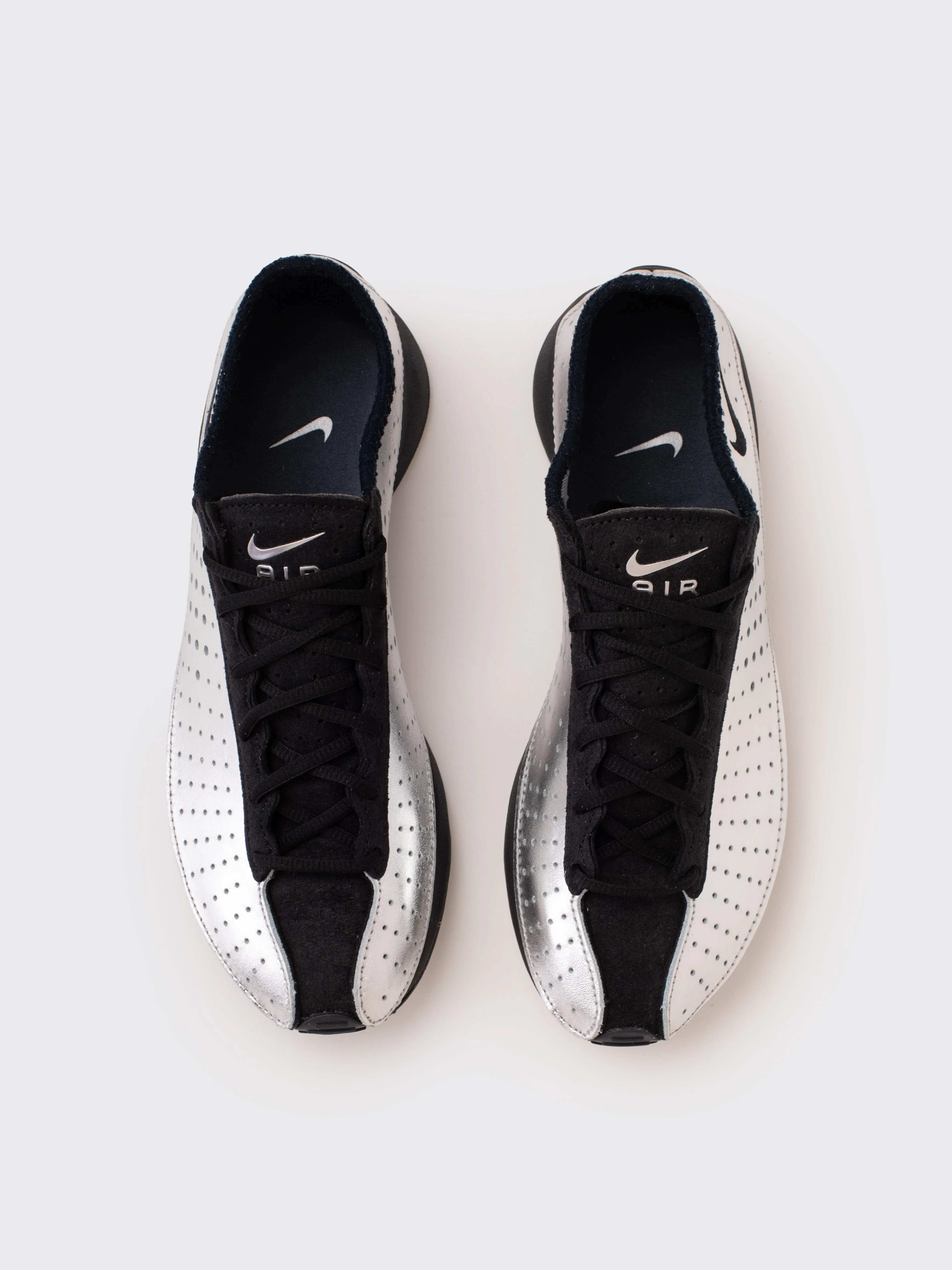 Nike Air Superfly Sneaker - Metallic Silver/Black - Image 4