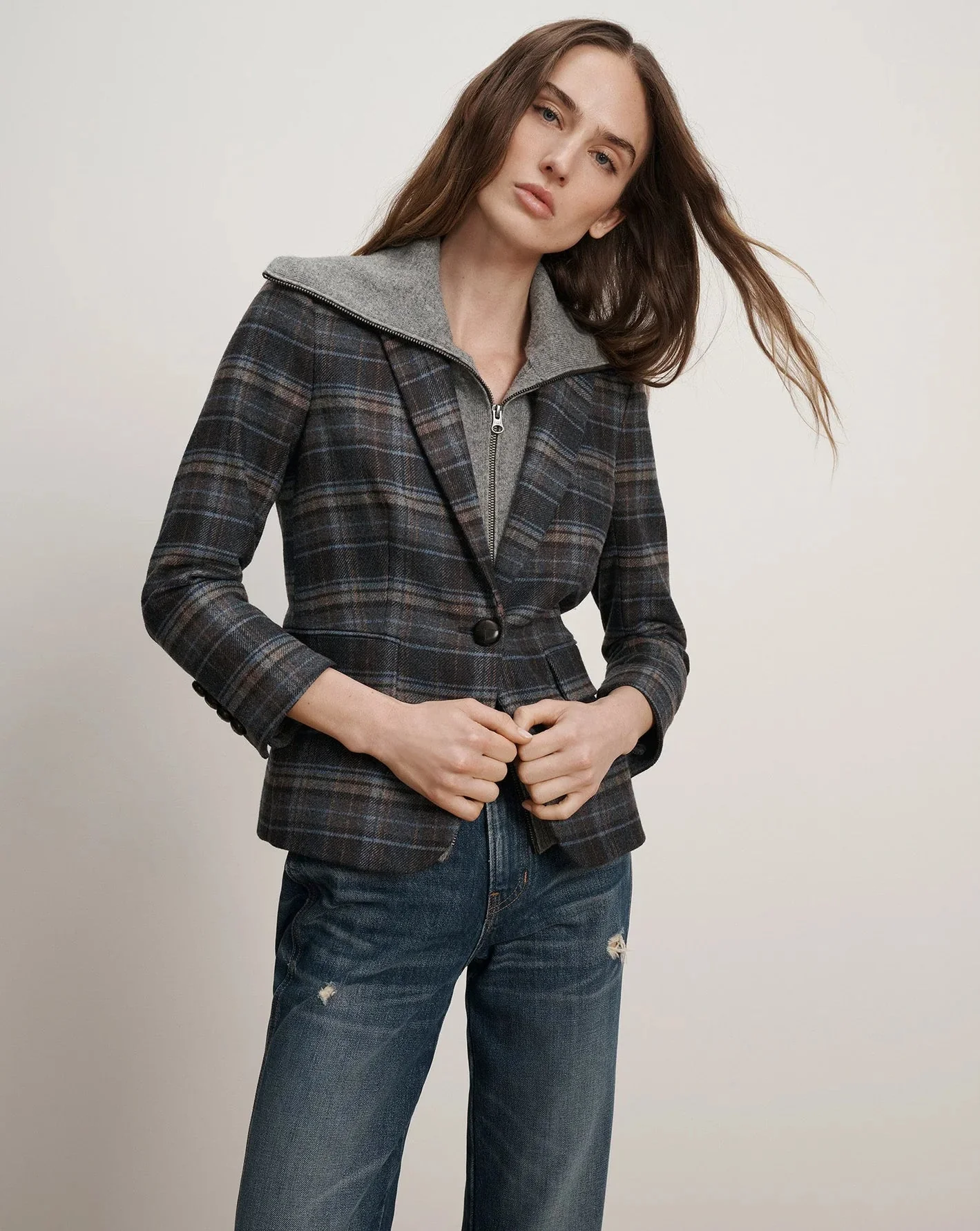 Veronica Beard Beach Cashmere Dickey - Image 3