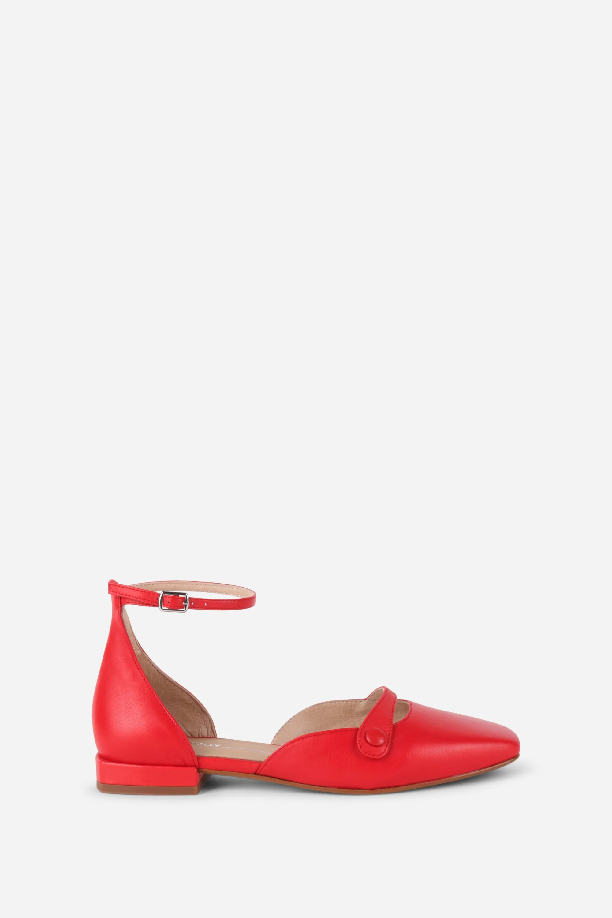 INTENTIONALLY __________. Iris Leather Mary Jane Flat - Image 10