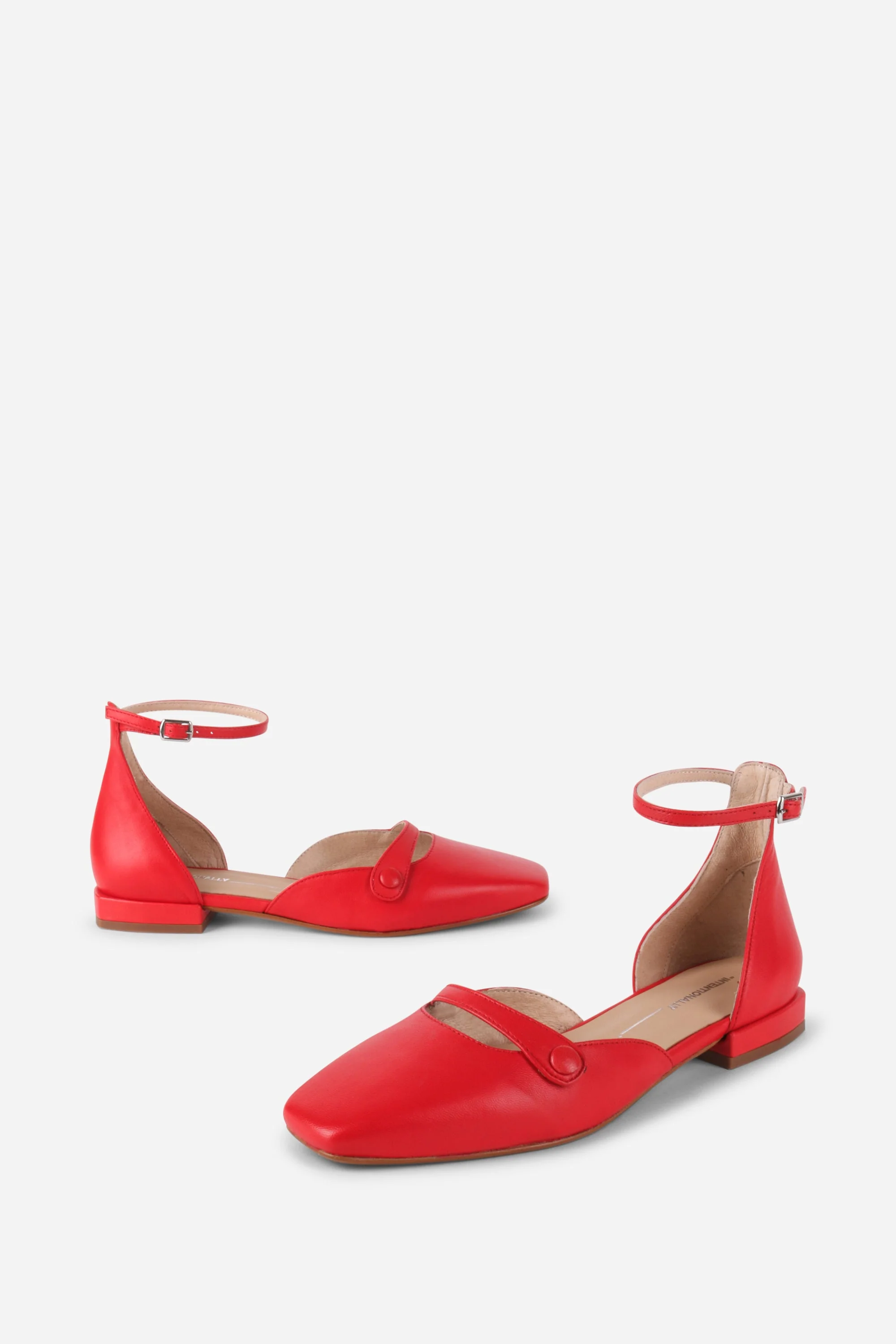 INTENTIONALLY __________. Iris Leather Mary Jane Flat - Image 7