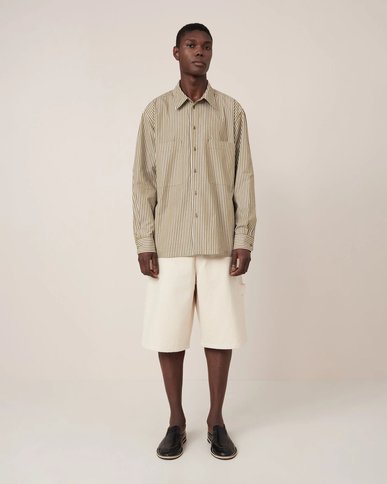 Kowtow Henry Shirt - Treetop Stripe - Image 3