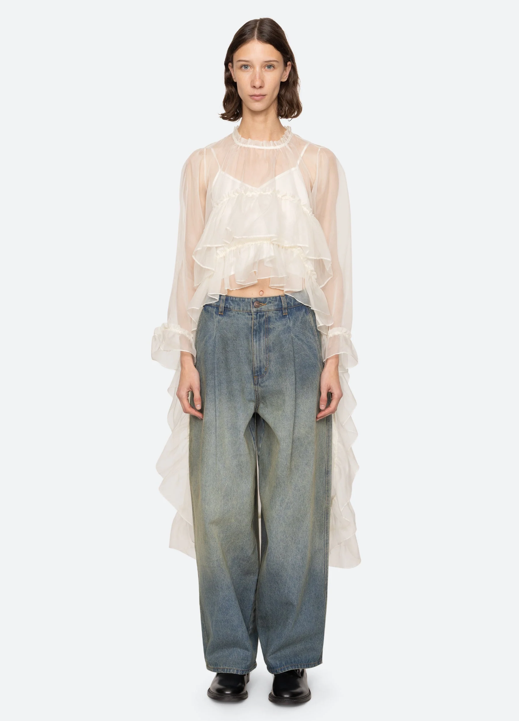 Sea NY Cornelia Top - Cream - Image 7