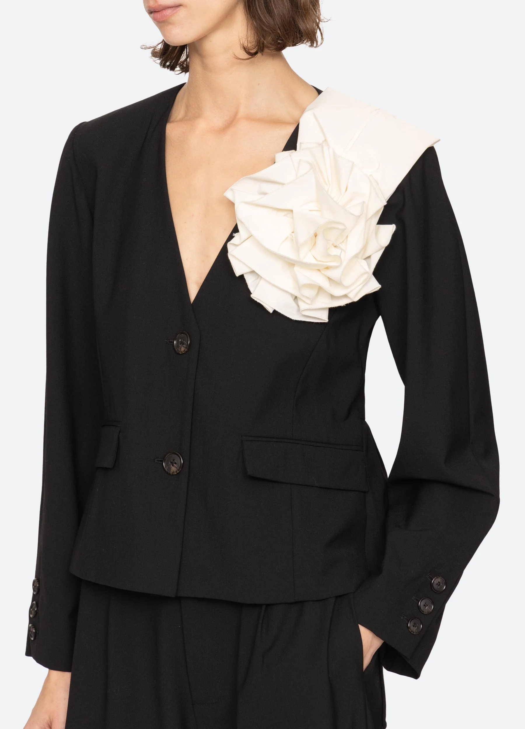 Sea NY Laurie Jacket - Black - Image 7