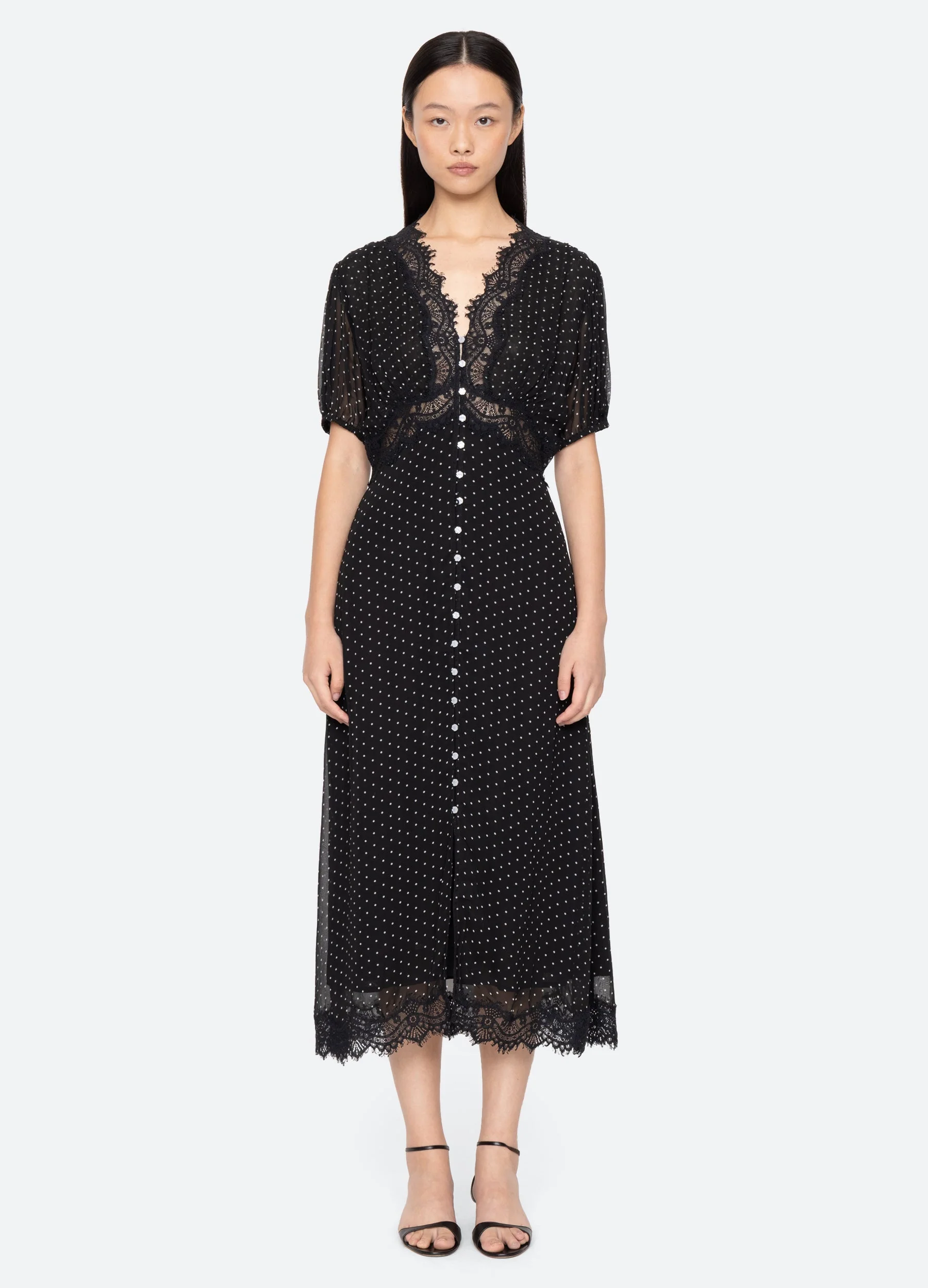 Sea NY Melody Dress - Black - Image 5