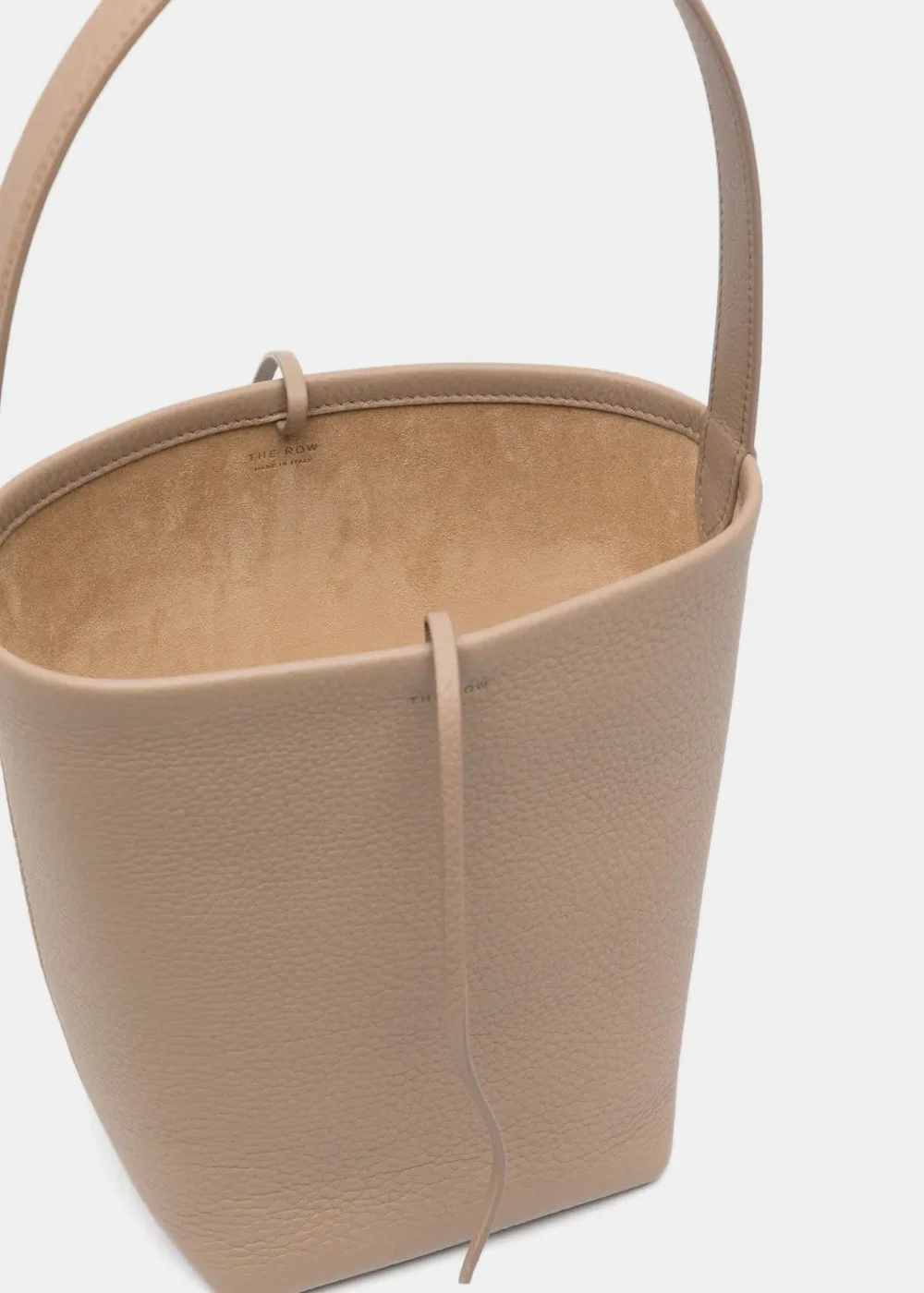 The Row Small N/S Park Tote - Dark Taupe - Image 4