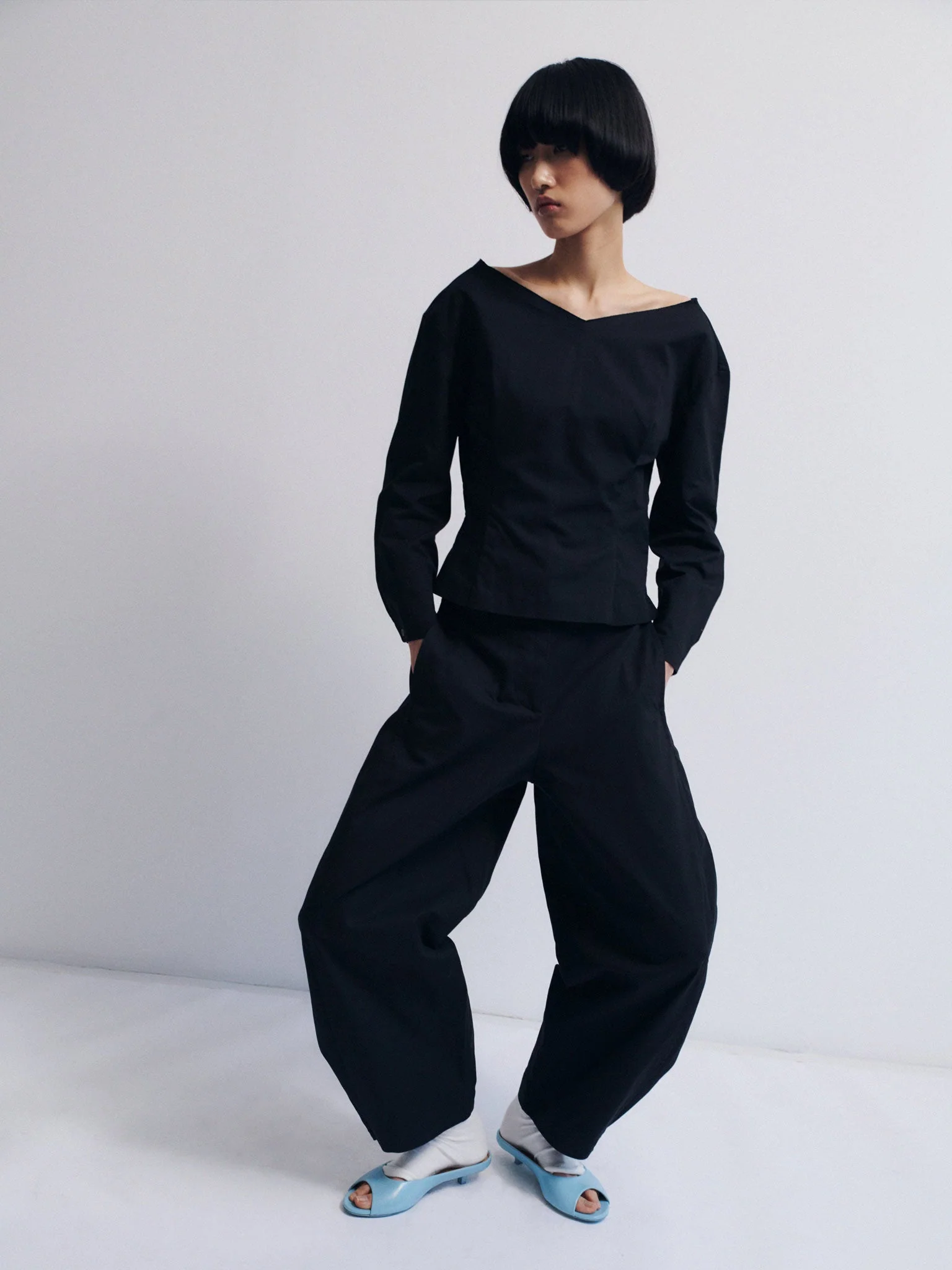 Rus Biwa Top - Black - Image 3