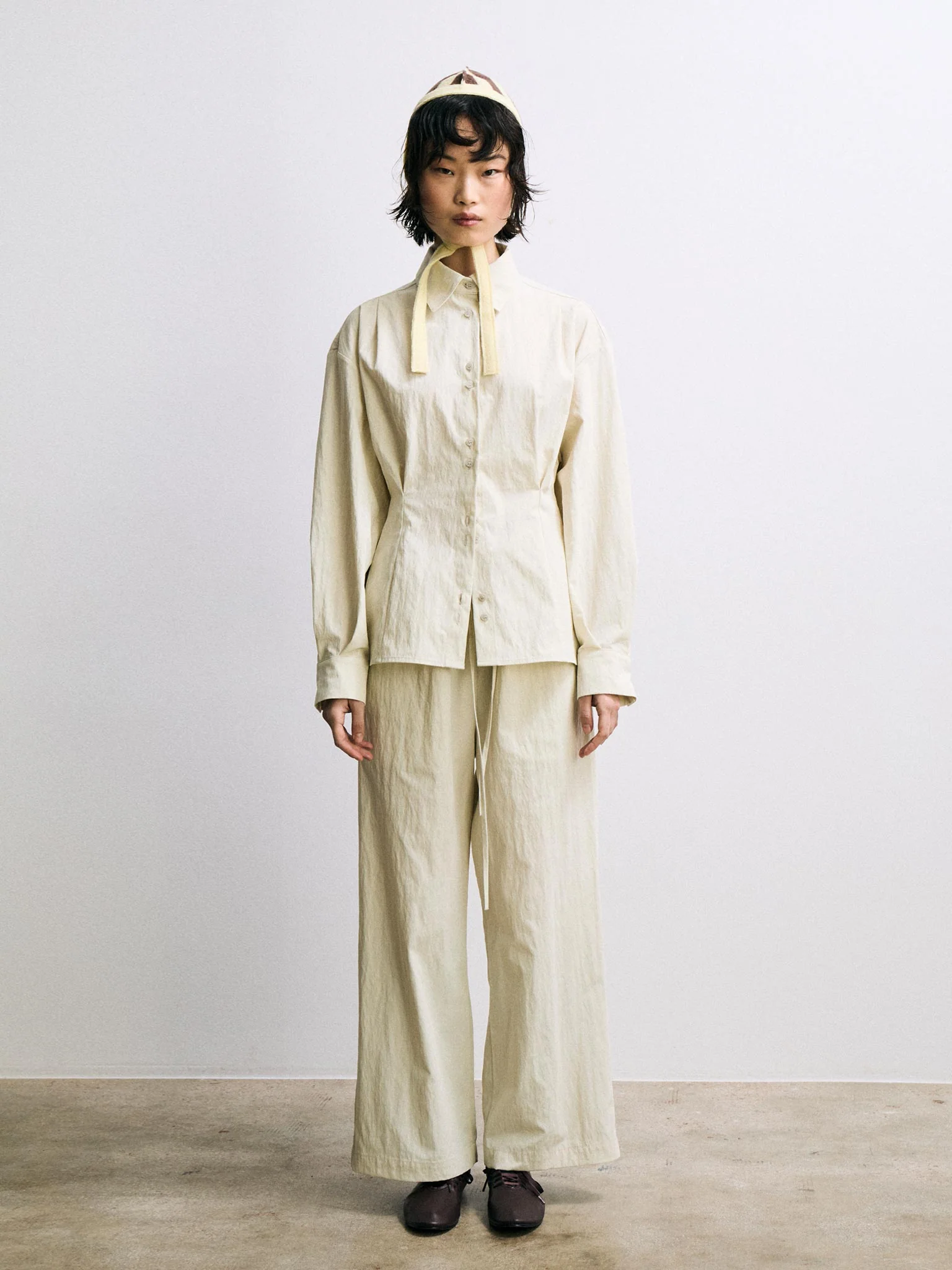Rus Fue Pants - Chalk - Image 5