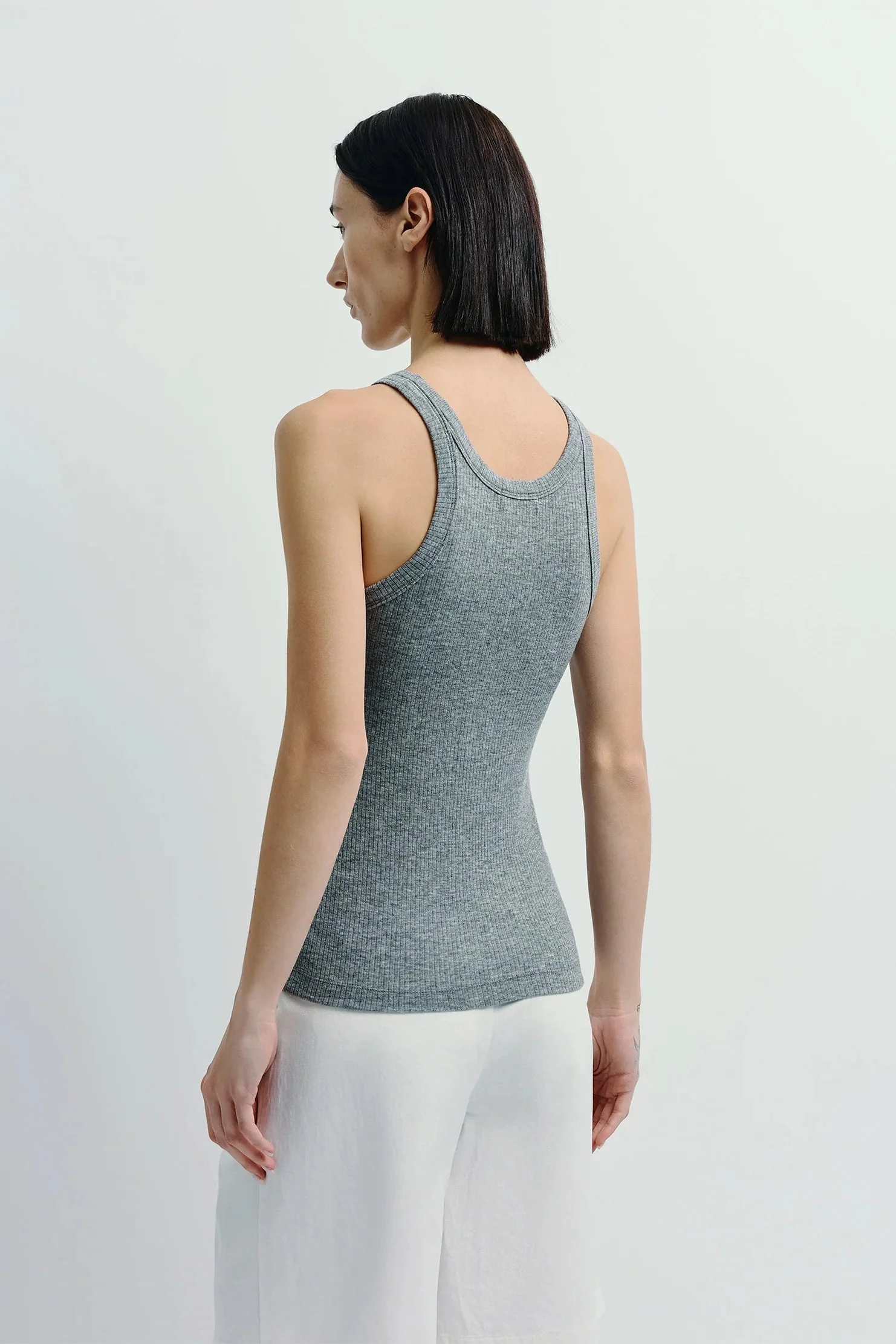 Sophie Rue Ive Tank Top - H. Grey - Image 2
