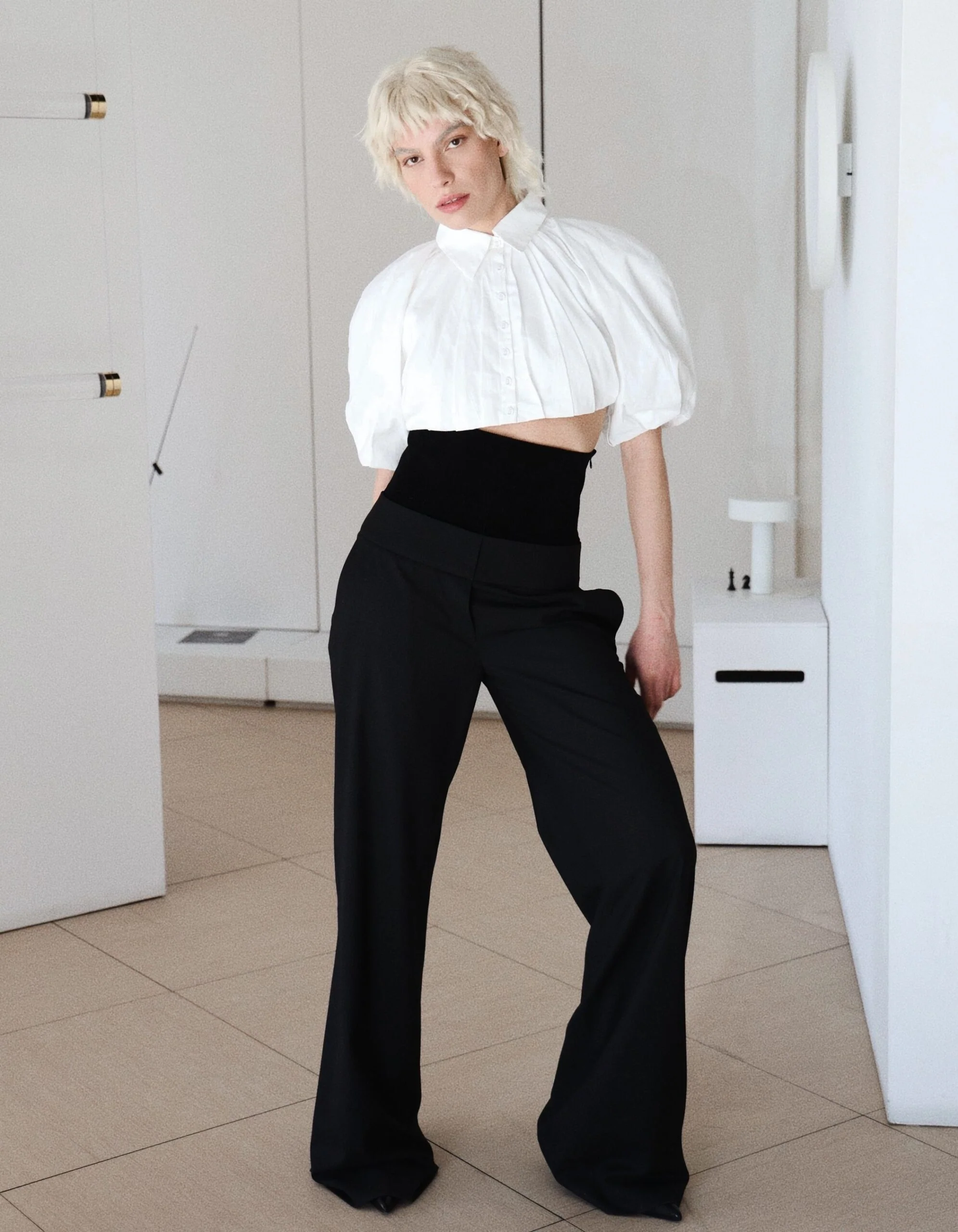 MAET Chemiss Puffy Shirt - White - Image 3