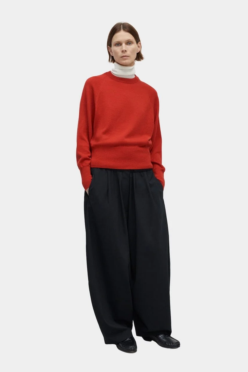 Cordera Merino Wool Sweater - Red - Image 2