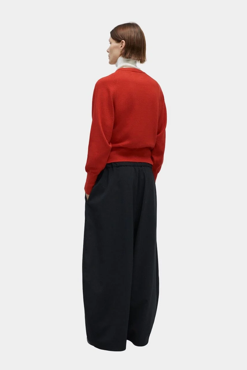 Cordera Merino Wool Sweater - Red - Image 3