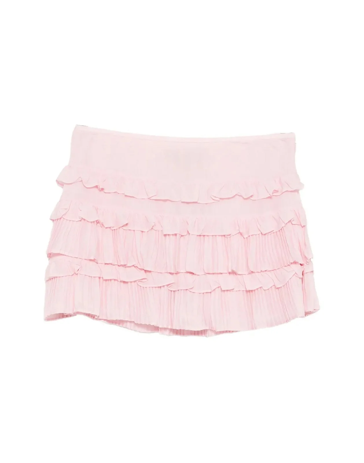 Cynthia Rowley Bella Ruffle Mini Skort - Pink - Image 6
