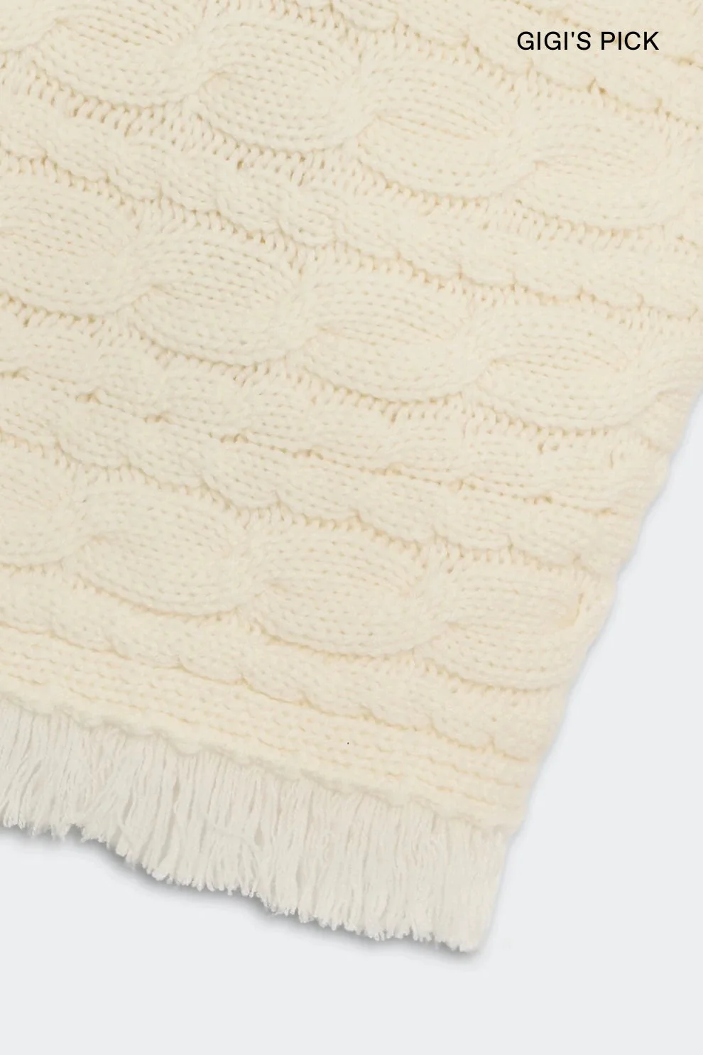 Guest in Residence Cropped Cable Turtleneck - Image 8